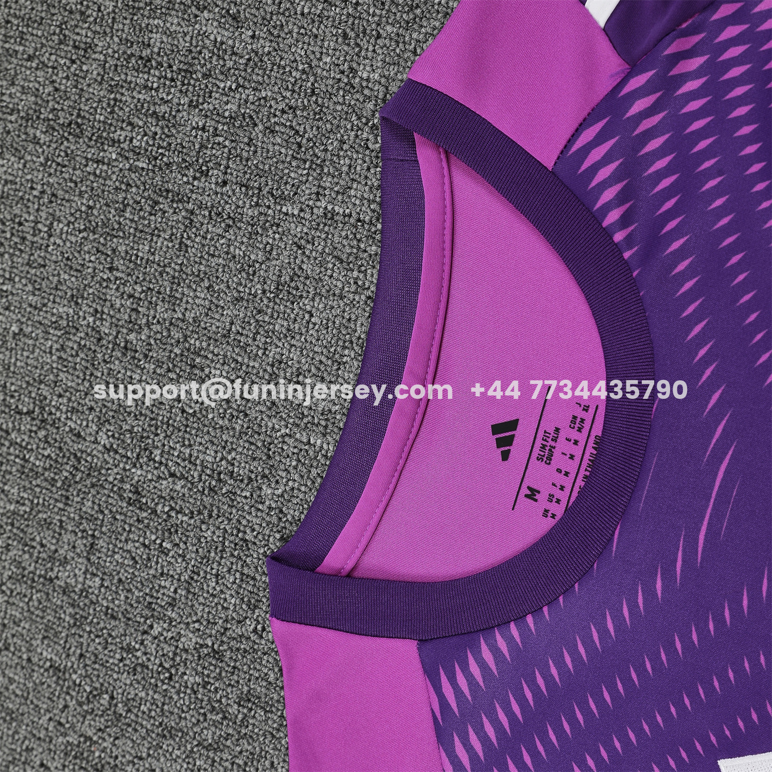 Funinjersey-Real Madrid 25-26 Short-Sleeve Training Set - Purple Top & Purple Shorts