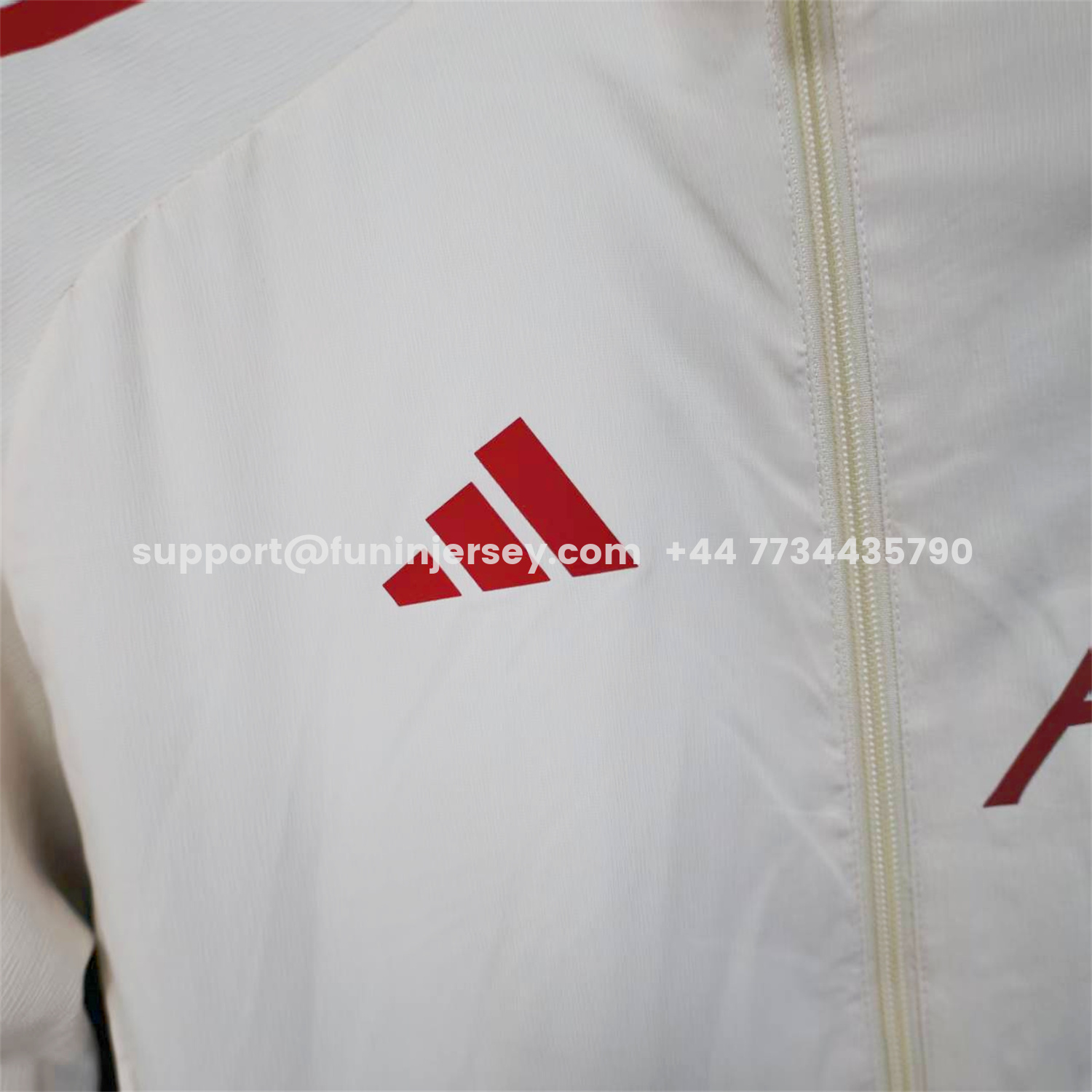 Funinjersey-Liver.pool 25-26 White Windbreaker Jacket