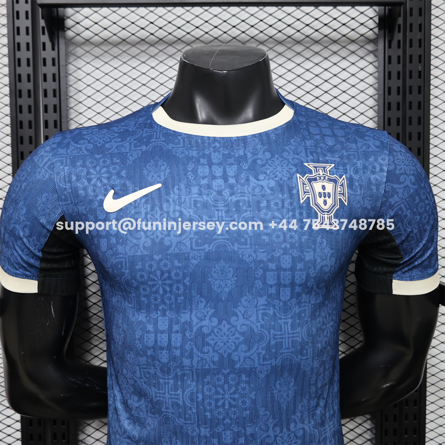 Funinjersey-Portugal 2026 Navy Blue Special Jersey - Player Version