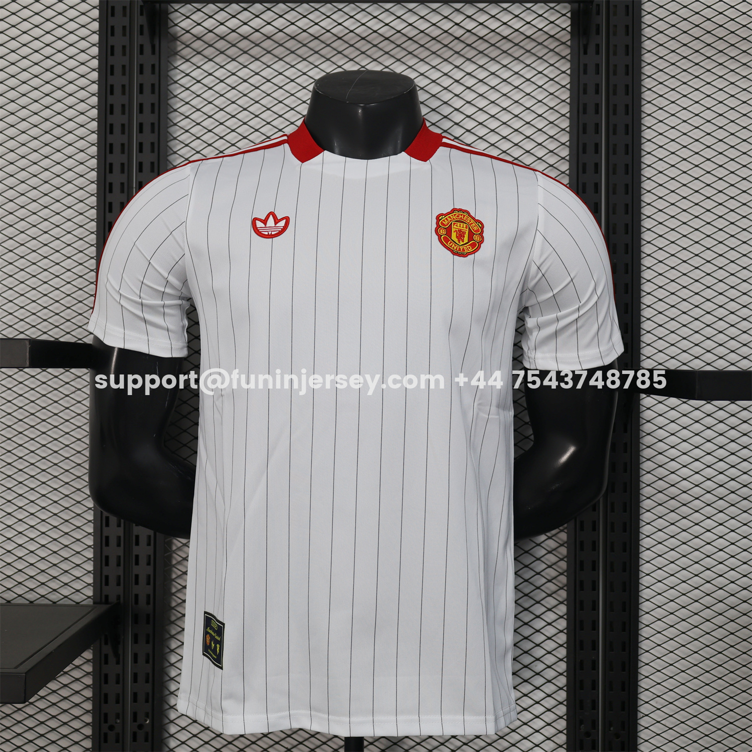 Funinjersey-Manchester United 25-26 Icon Travel Special Red Jersey - Player Version