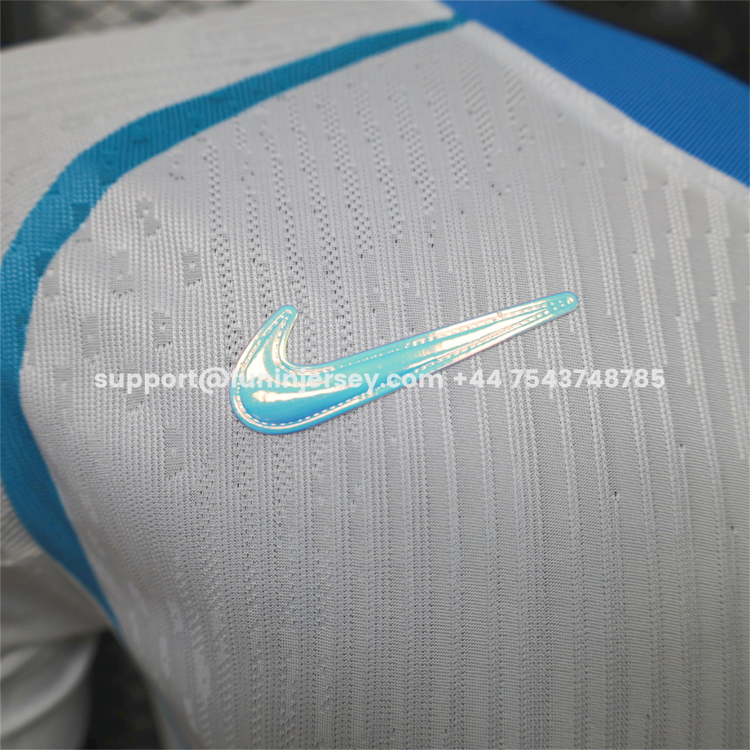 Funinjersey-Barcelona 26-27 Blue White Special Jersey - Player Version
