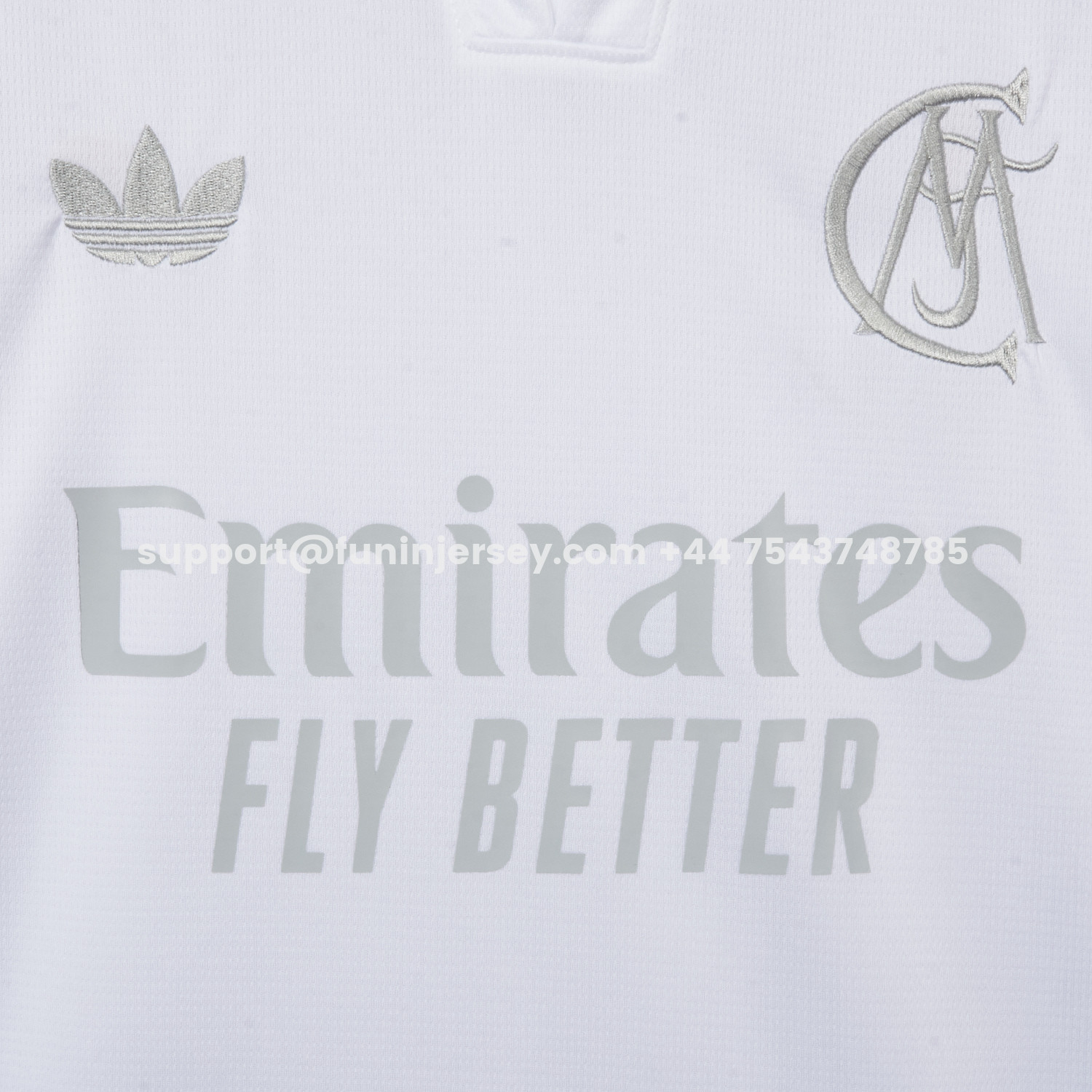 Funinjersey-Real Madrid 25-26 125th Anniversary Jersey - Fans Version