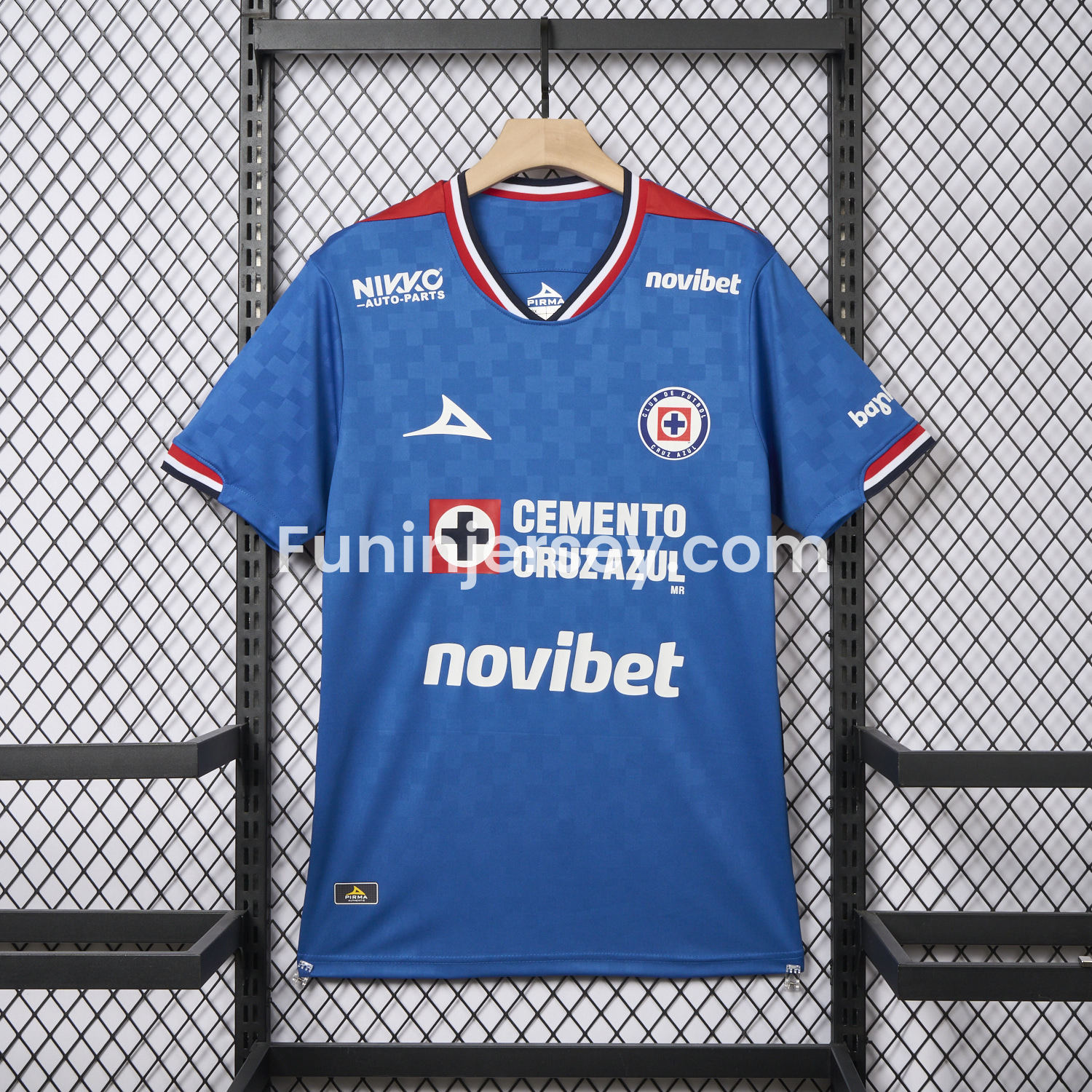 Funinjersey-Cruz Azul 25-26 Home Jersey - Fans Version