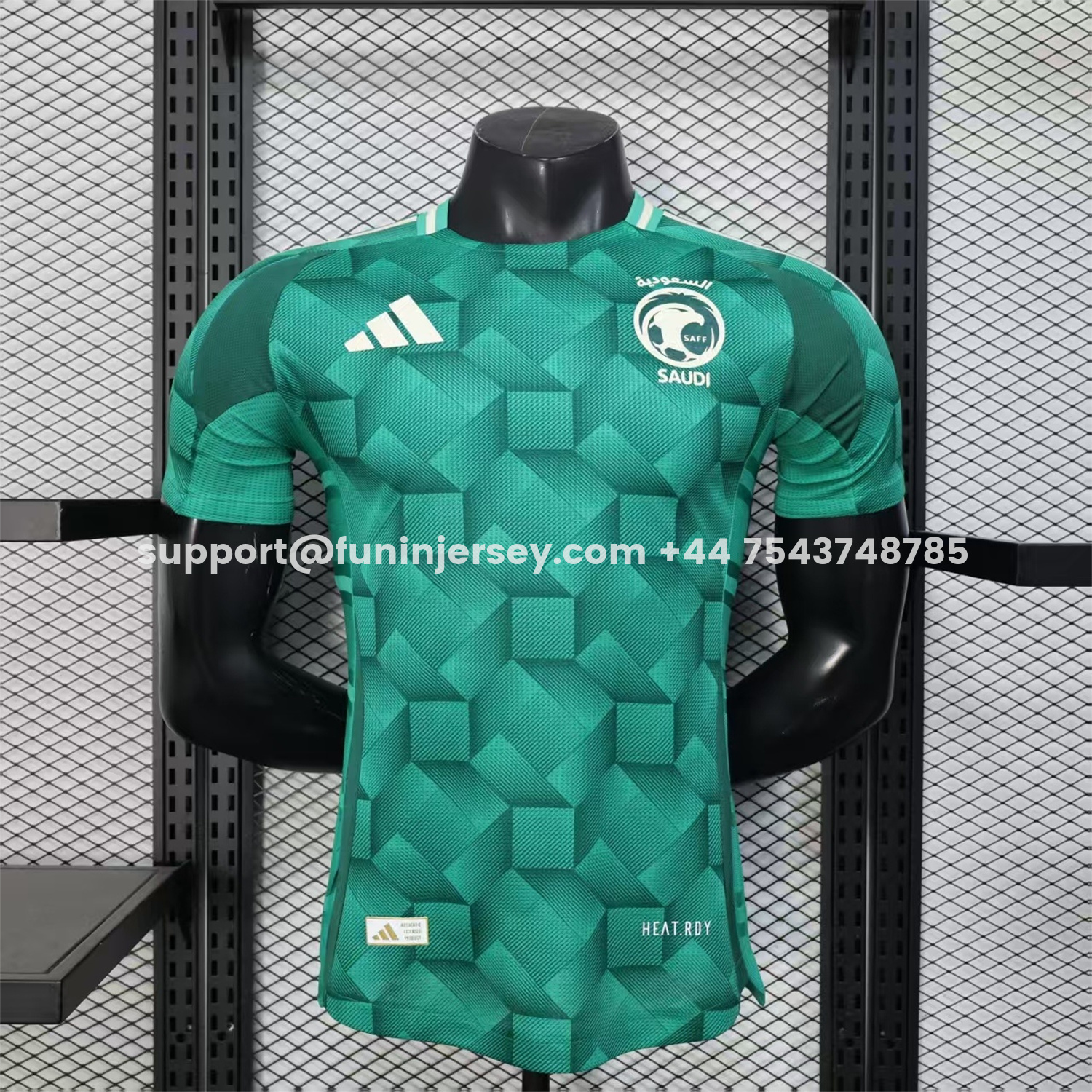 Funinjersey-Saudi Arabia 2026 Home Green Jersey - Player Version