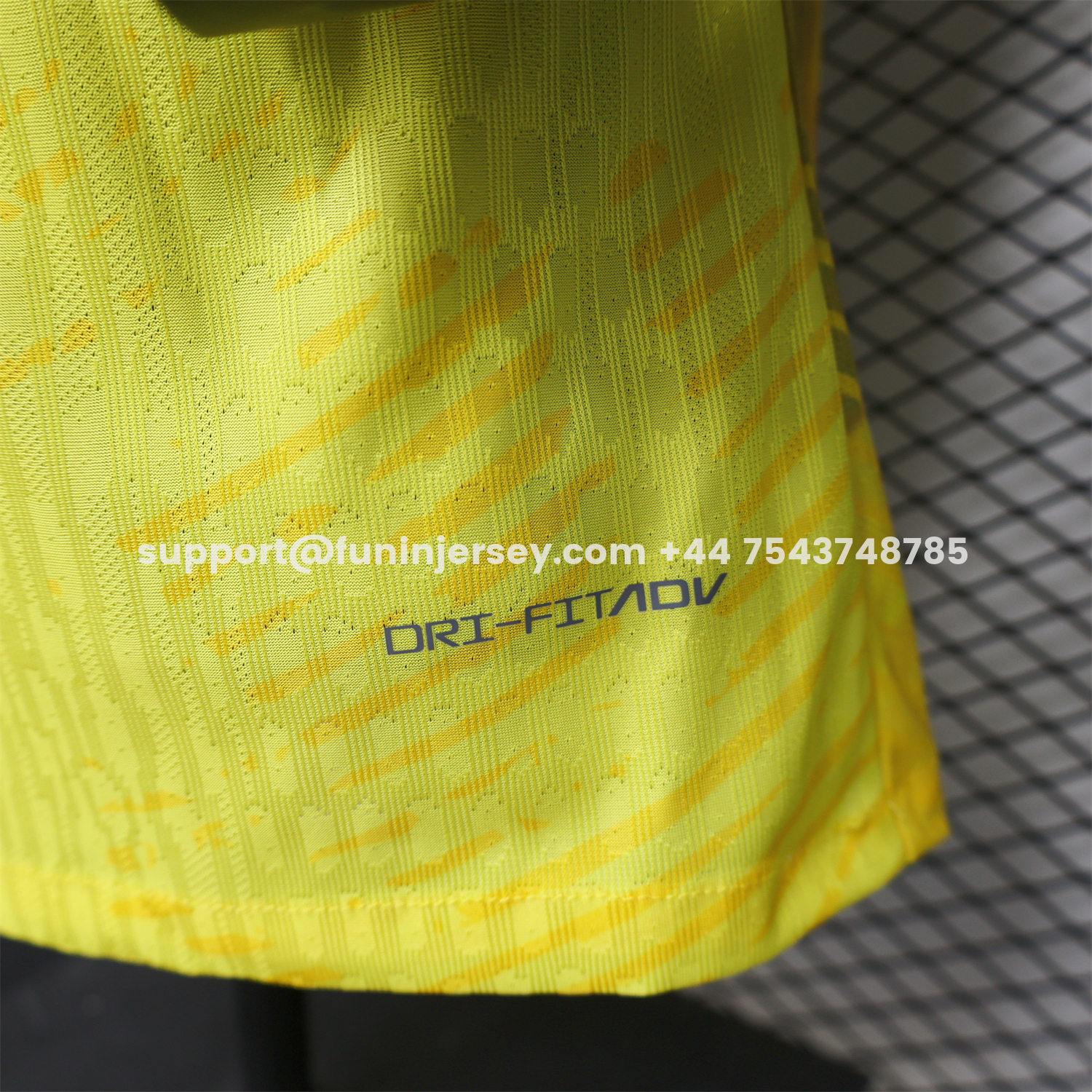 Funinjersey-Brazil 2026 Yellow Waves Special Jersey - Player Version