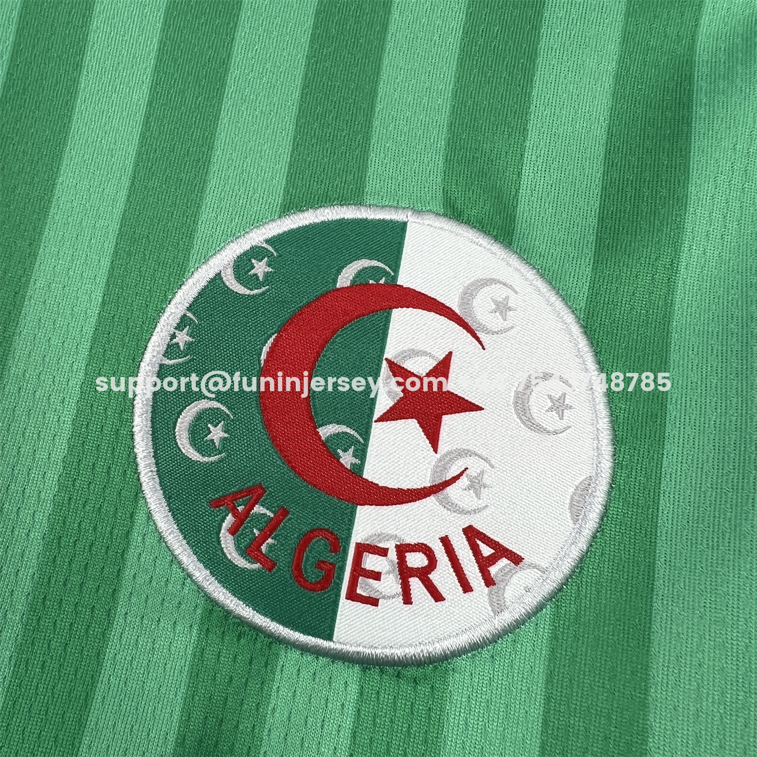 Funinjersey-Algeria 2026 Away Green Jersey - Fans Version