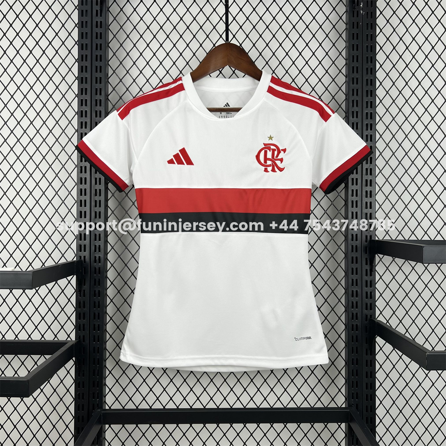 Funinjersey-Women's Flamengo 26-27 Away Jersey - Fans Version