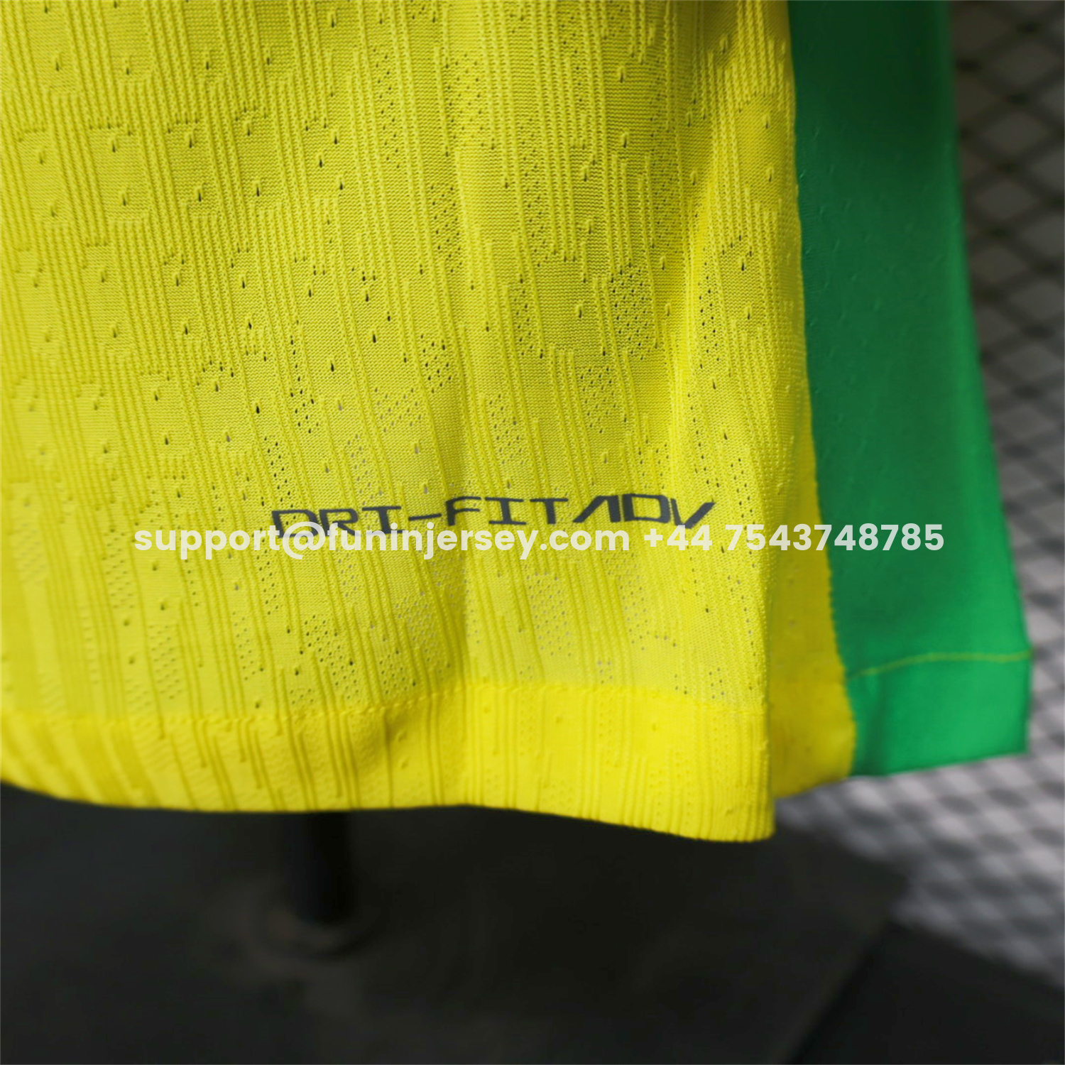 Funinjersey-Brazil 2025 Women's Team Home Long Sleeves Jersey - Men's Player Version