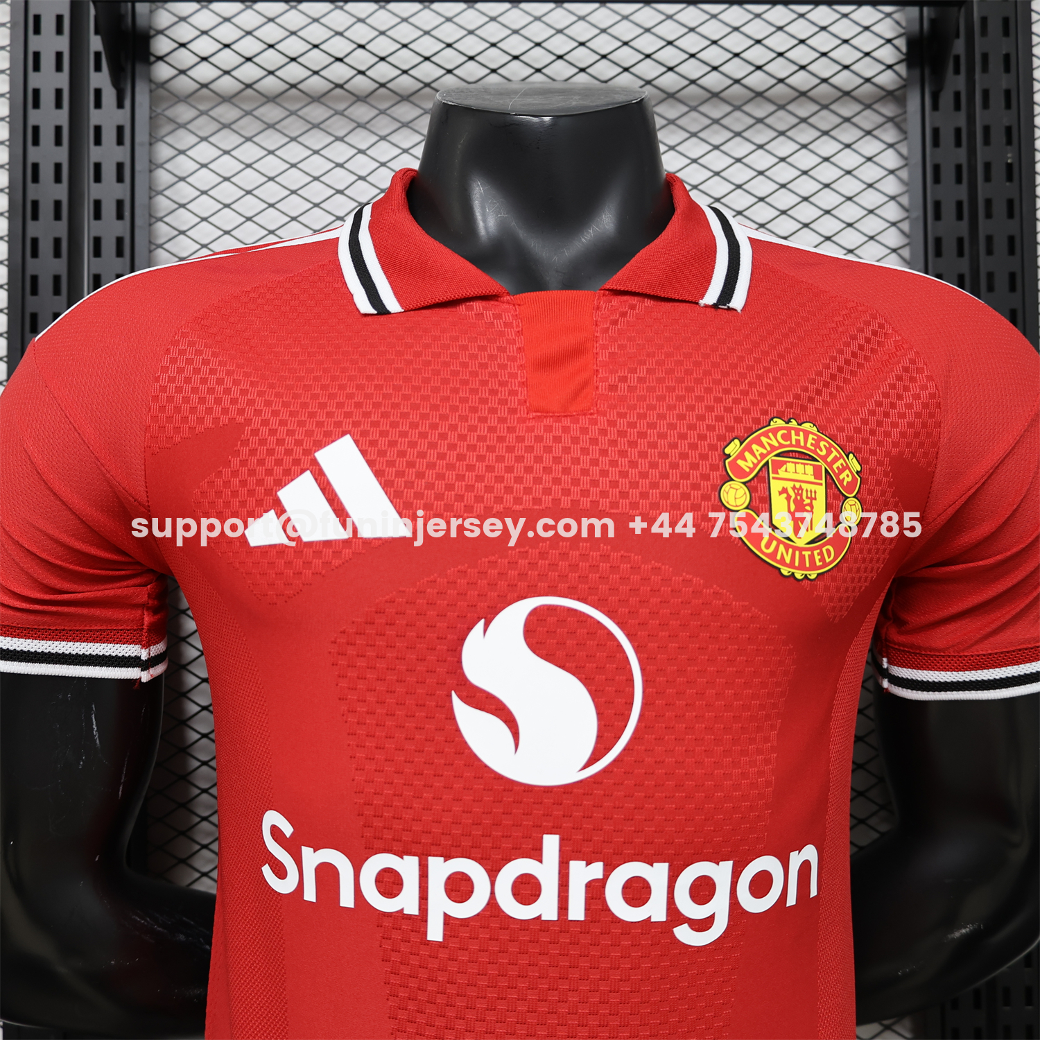 Funinjersey-Manchester United 26-27 Home Red Jersey - Player Version