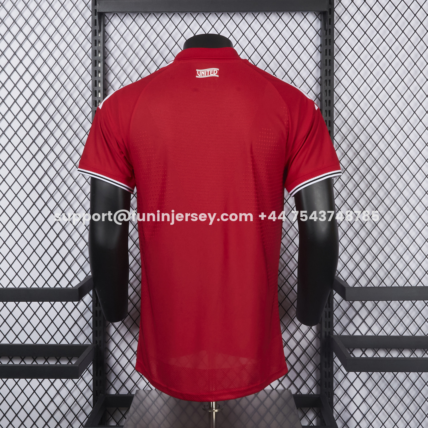 Funinjersey-Manchester United 26-27 Home Red Jersey - Player Version