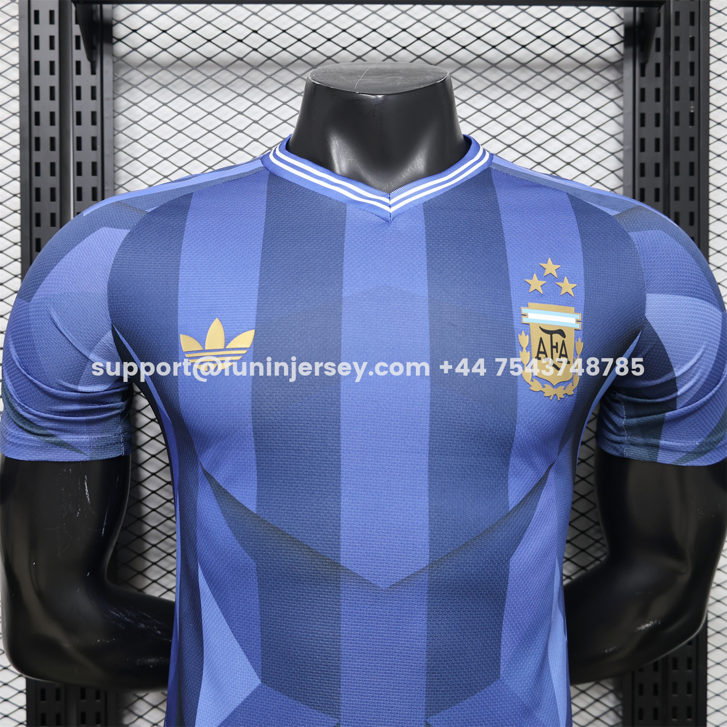 Funinjersey-Argentina 2026 Dark Blue Water Chestnut Special Jersey - Player Version