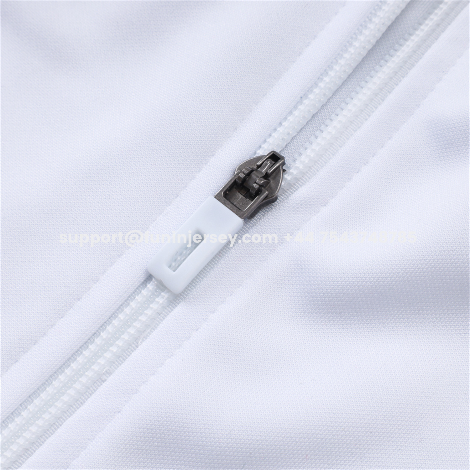 Funinjersey-Germany 2026 Windbreaker Training Set - White Top and Black Pants