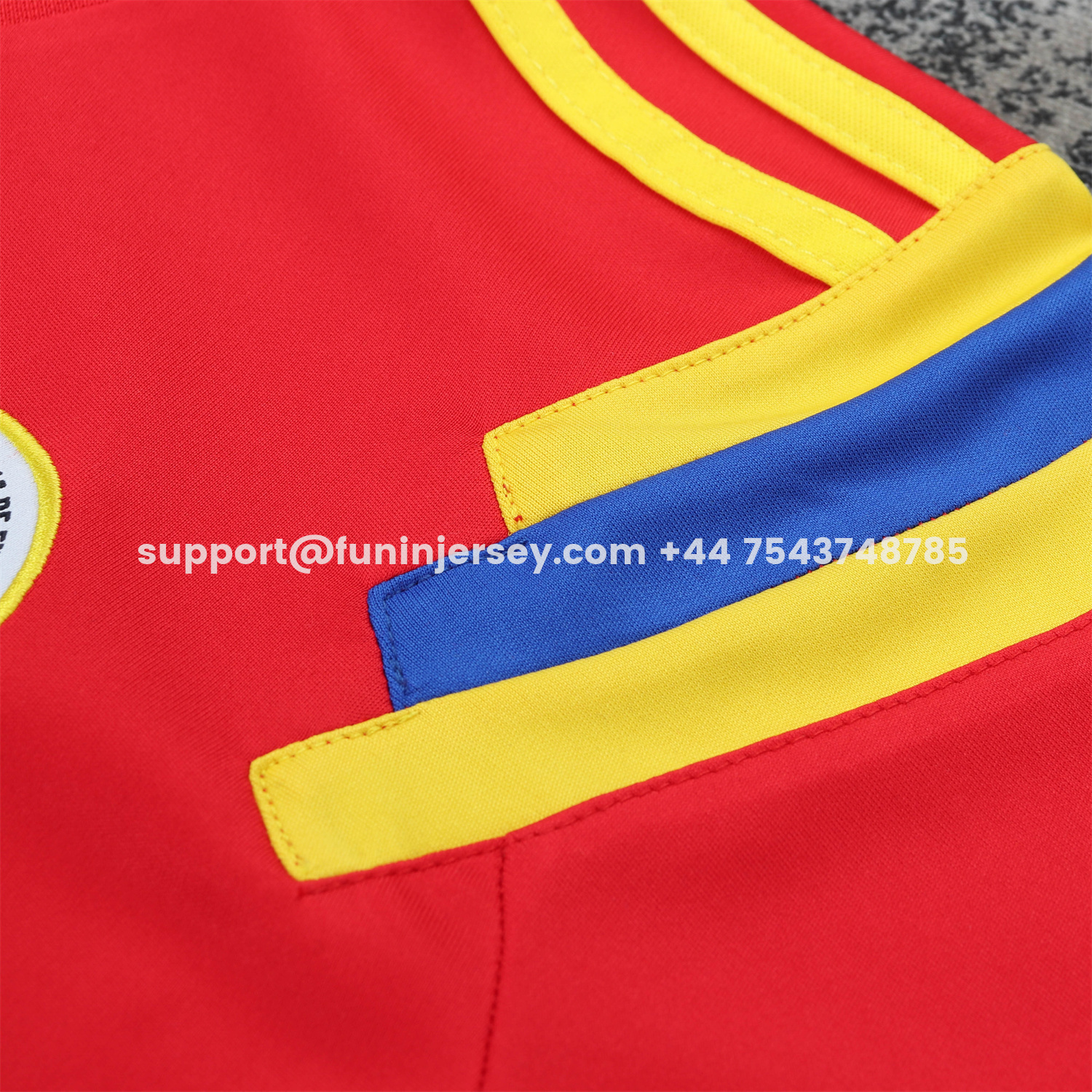 Funinjersey-Retro Colombia 1990 Away Kids Kit