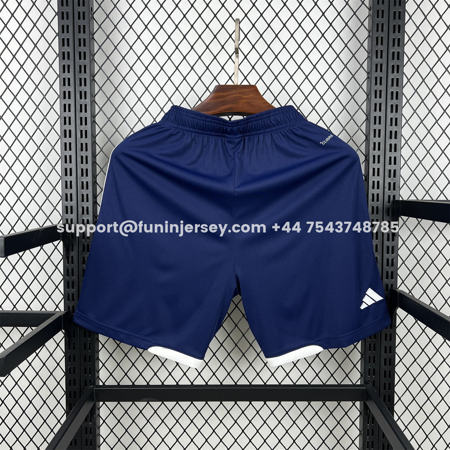 Funinjersey-S-c-o.t l.a-n.d 2026 Home Blue Shorts - Fans Version