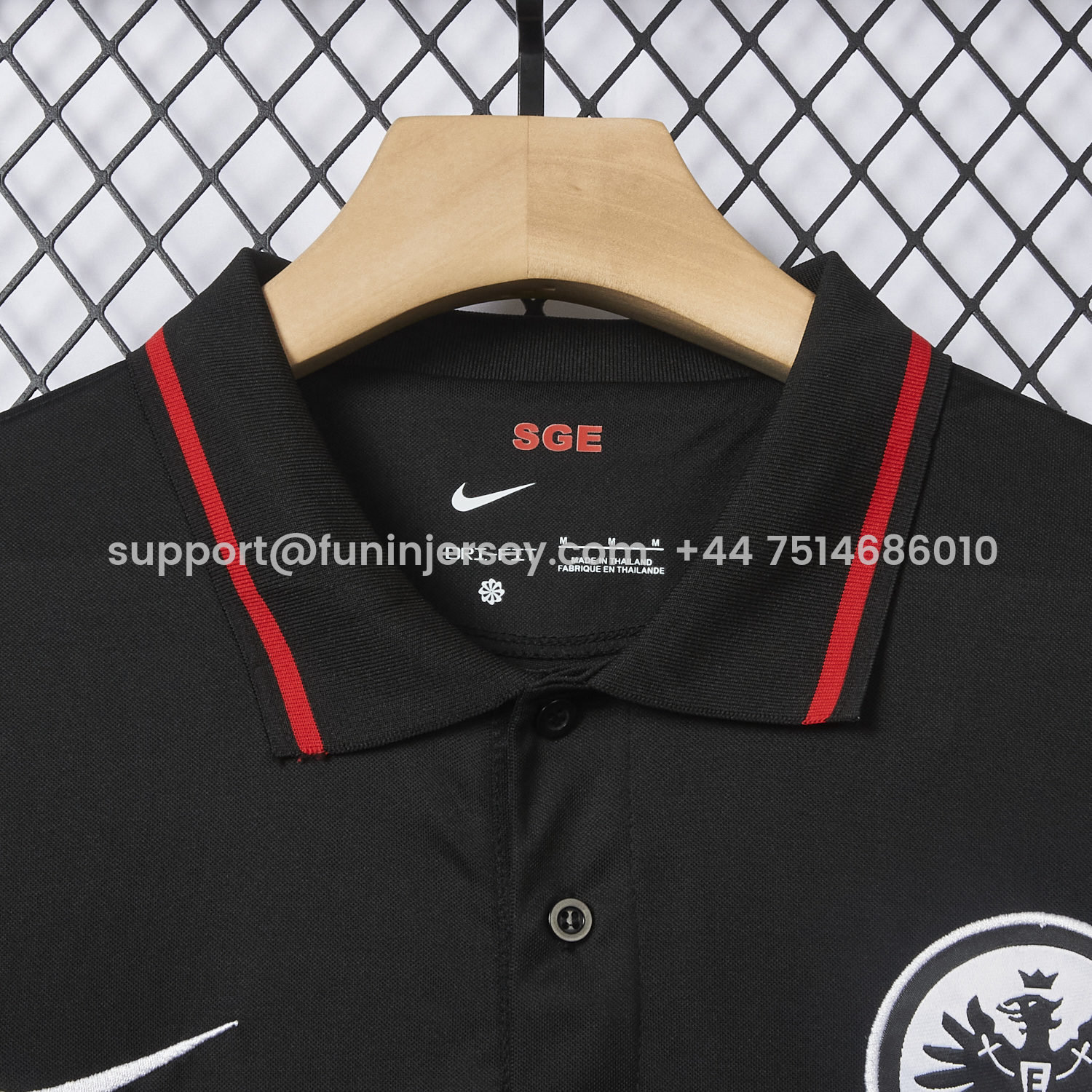 Funinjersey-Retro Frankfurt 2021-22 Home Black Jersey