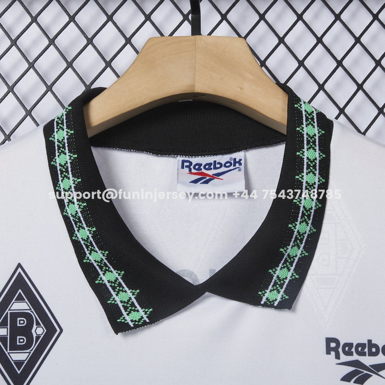 Funinjersey-Retro Borussia Mönchengladbach 1995-96 Home Jersey