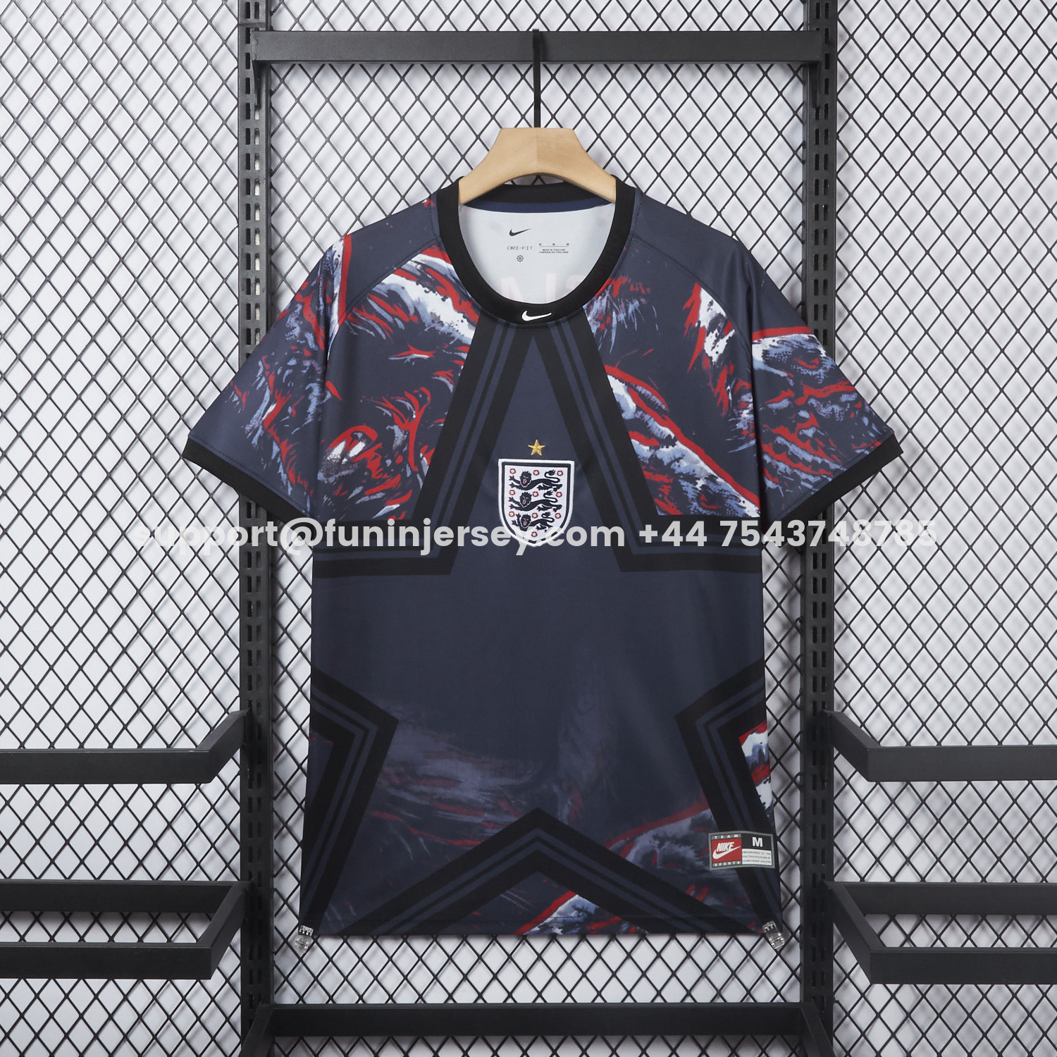 Funinjersey-England 2026 Hollywood Special Jersey - Fans Version