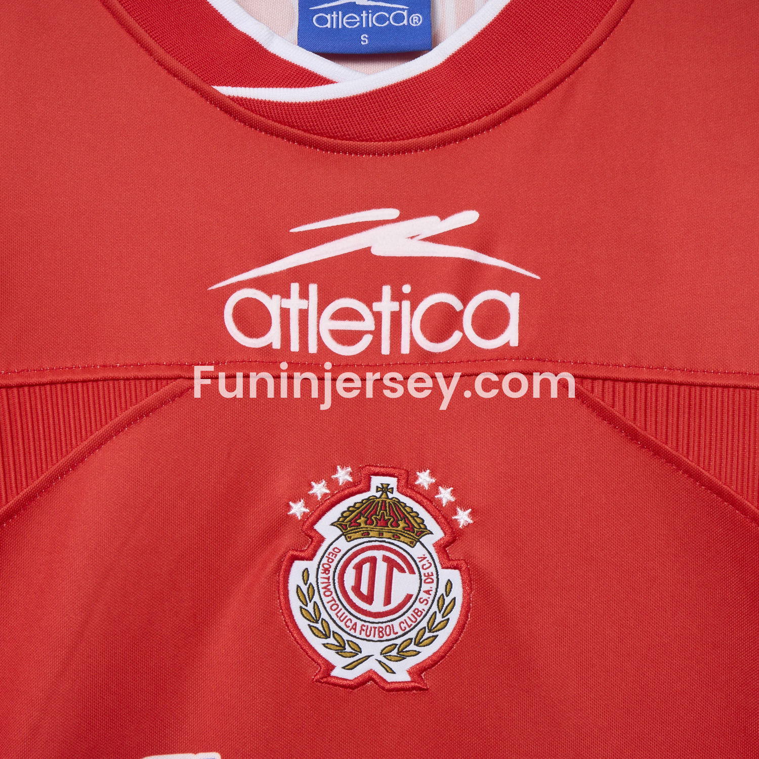 Funinjersey-Retro Toluca 2000-01 Home Jersey