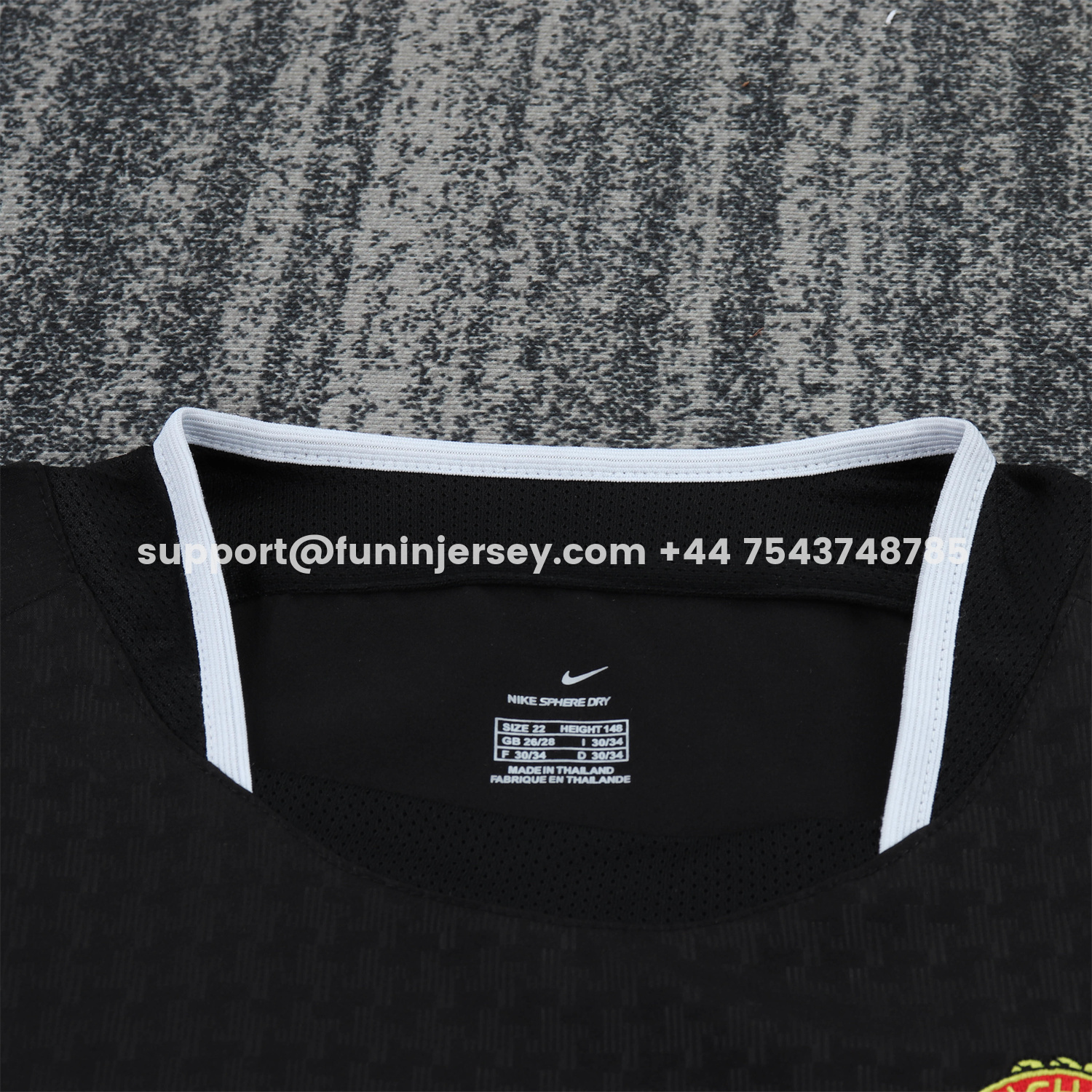 Funinjersey-Retro Manchester United 2003-04 Away Kids Kit