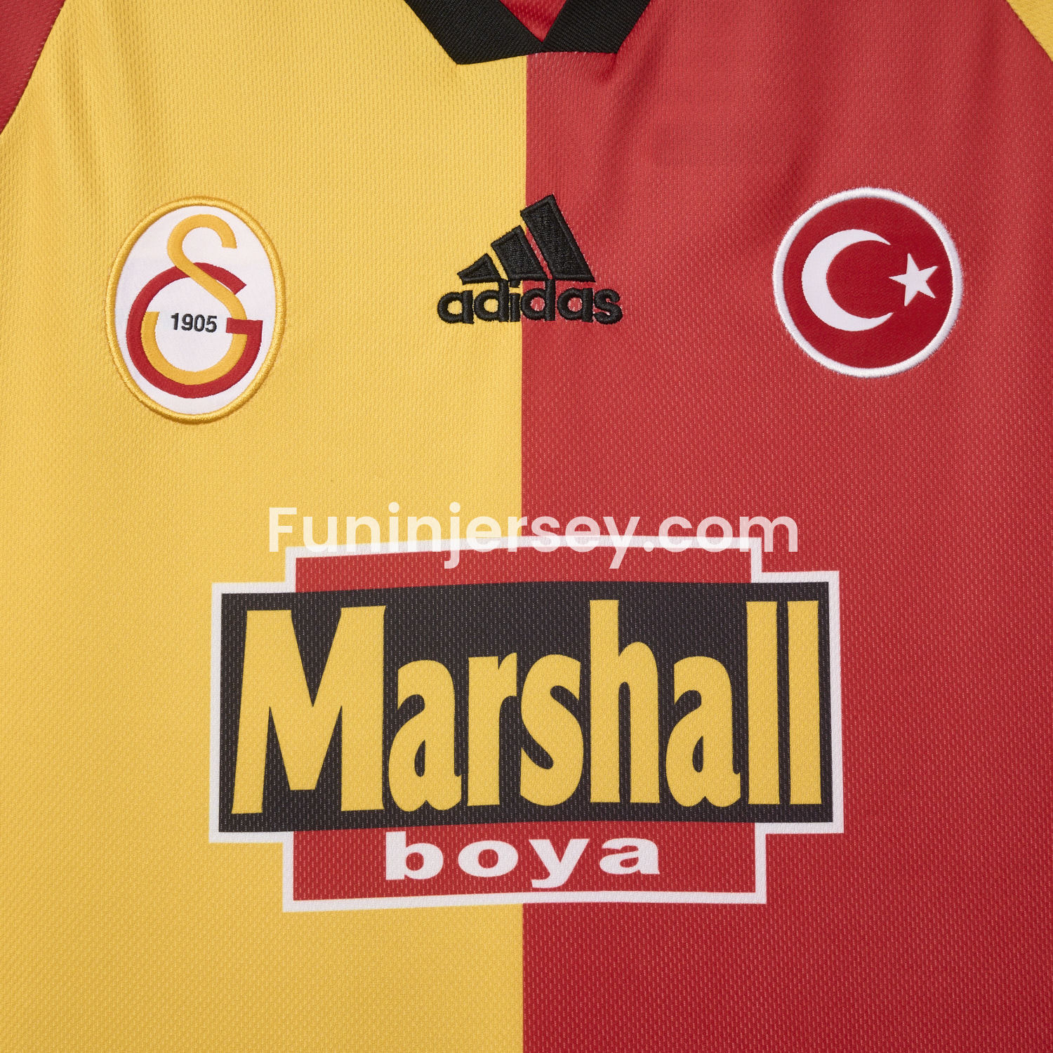 Funinjersey-Retro Galatasaray 1998-99 Home Jersey