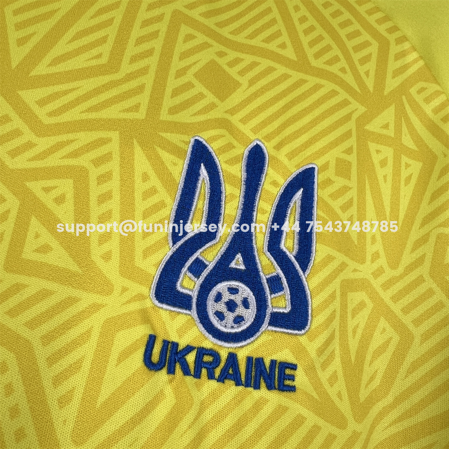 Funinjersey-Ukraine 2026 Home Jersey - Fans Version