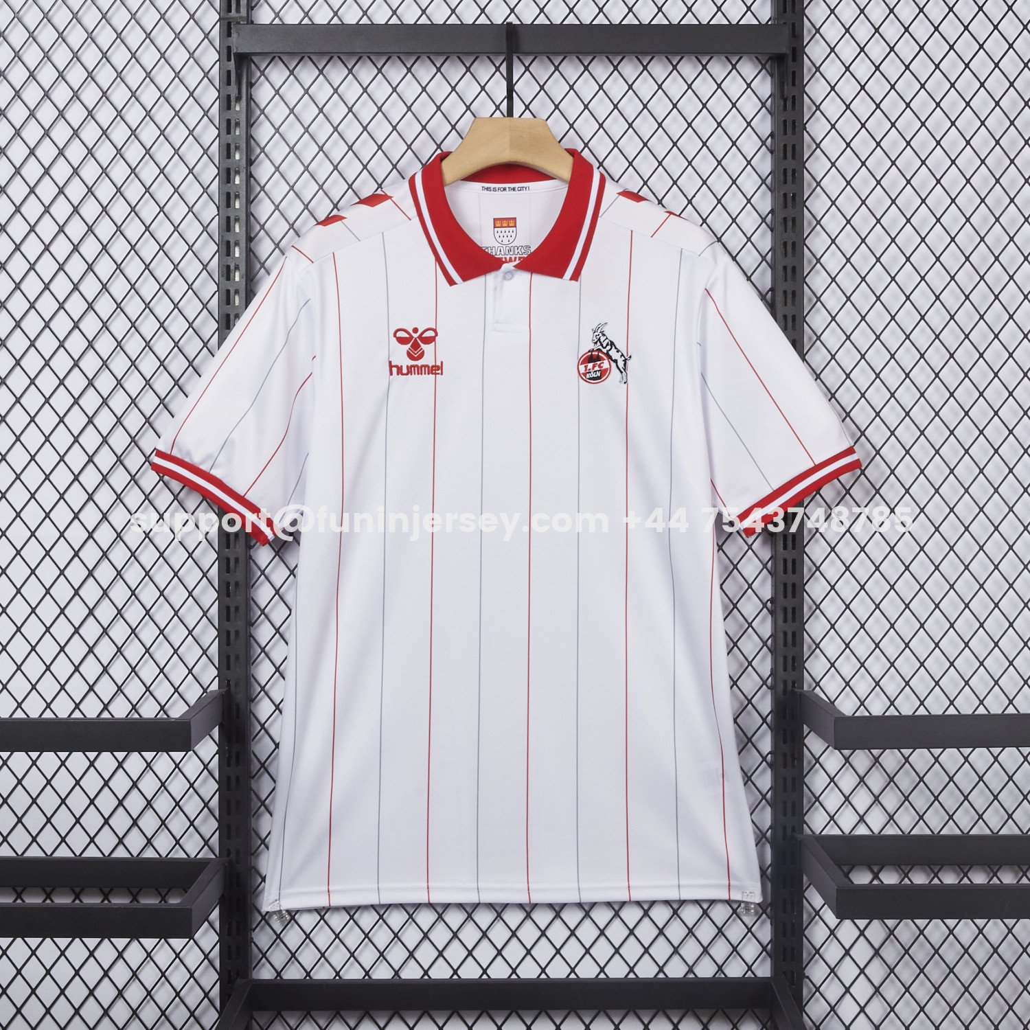 Funinjersey-Köln 25-26 WE:FC Culture Polo Jersey - Fans Version