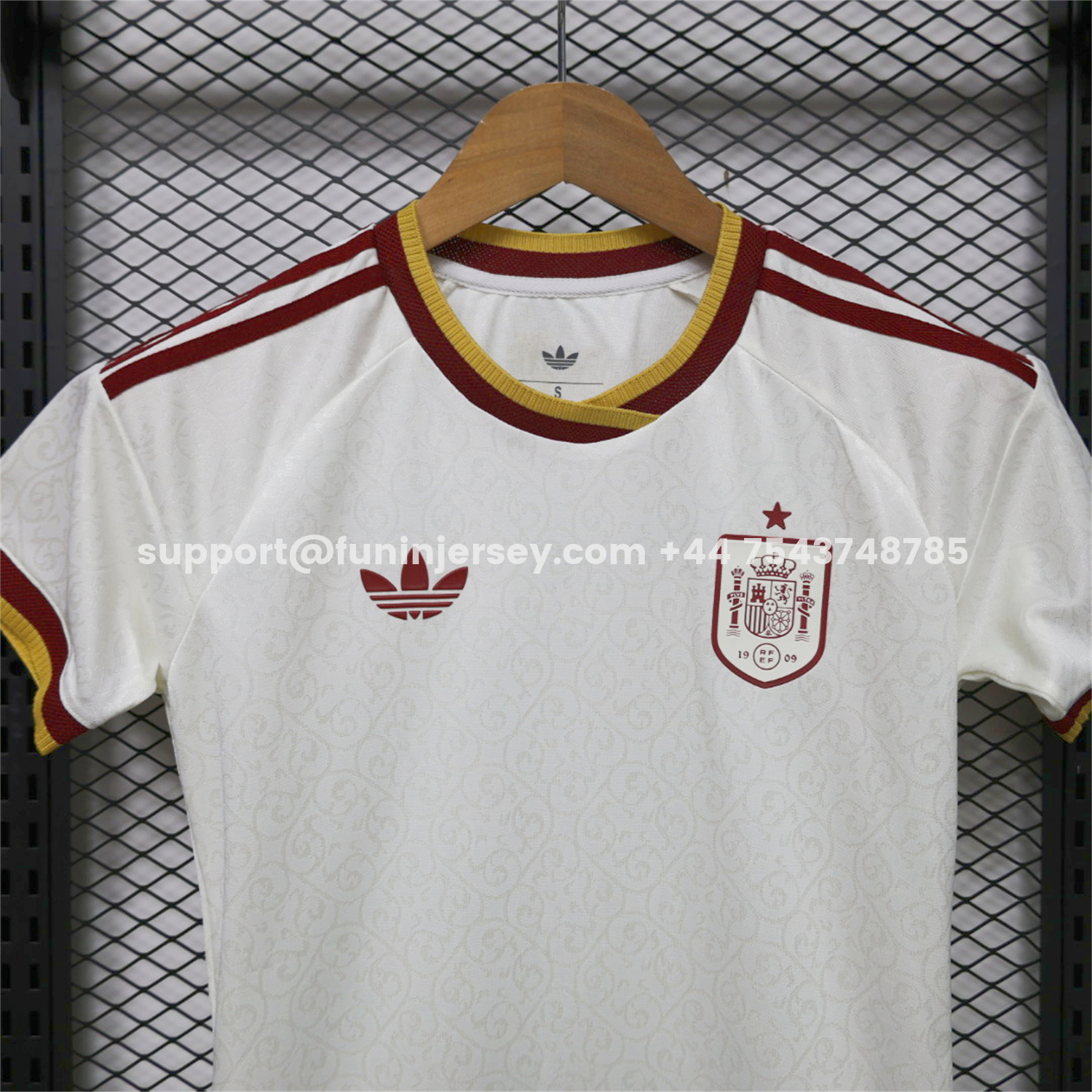 Funinjersey-Women's Spain 2026 Away Jersey - Player Version