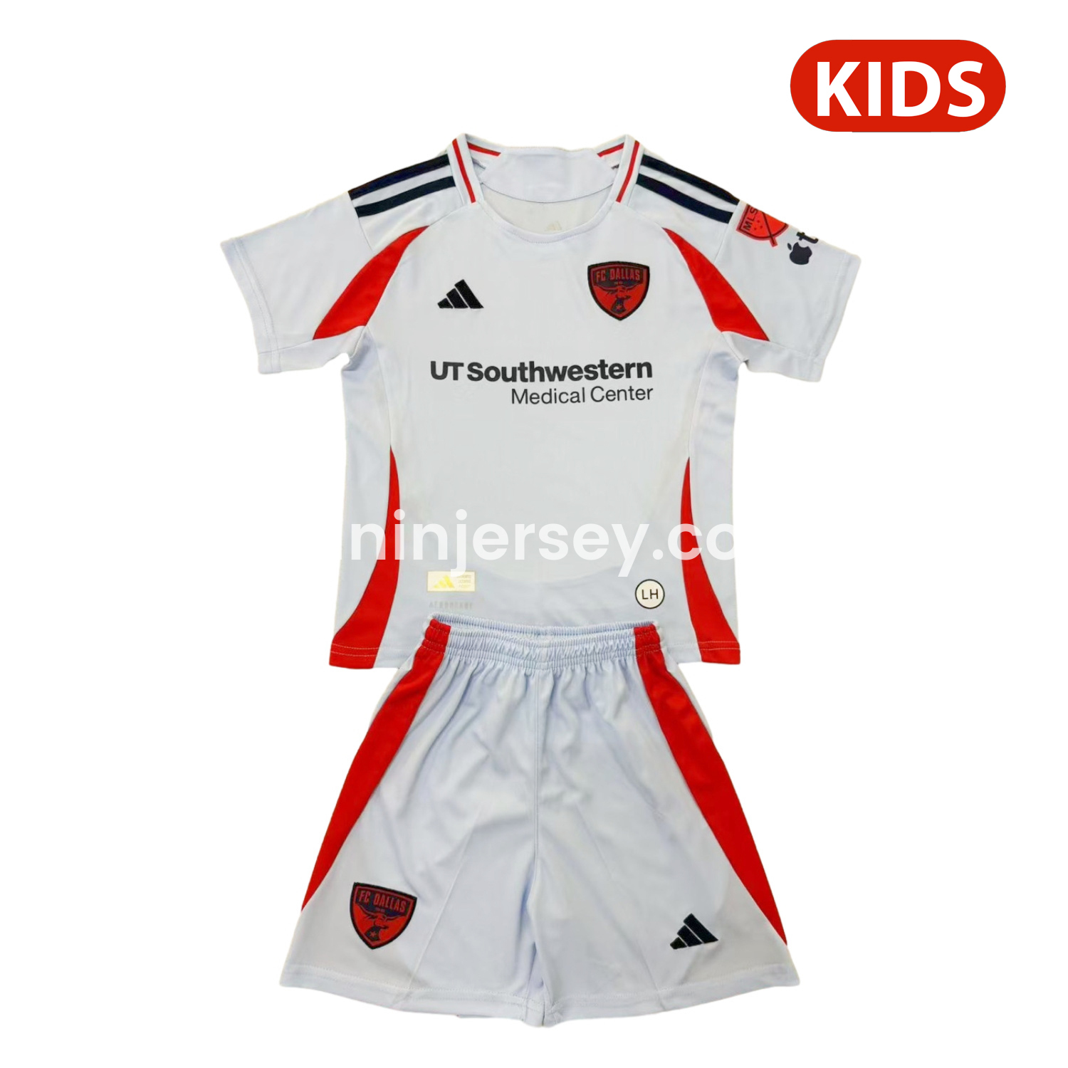 Funinjersey-Dallas 25-26 Away Kids Kit