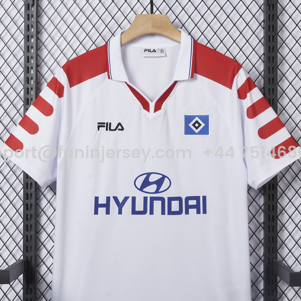 Funinjersey-Retro Hamburger SV 1998-99 Home Jersey