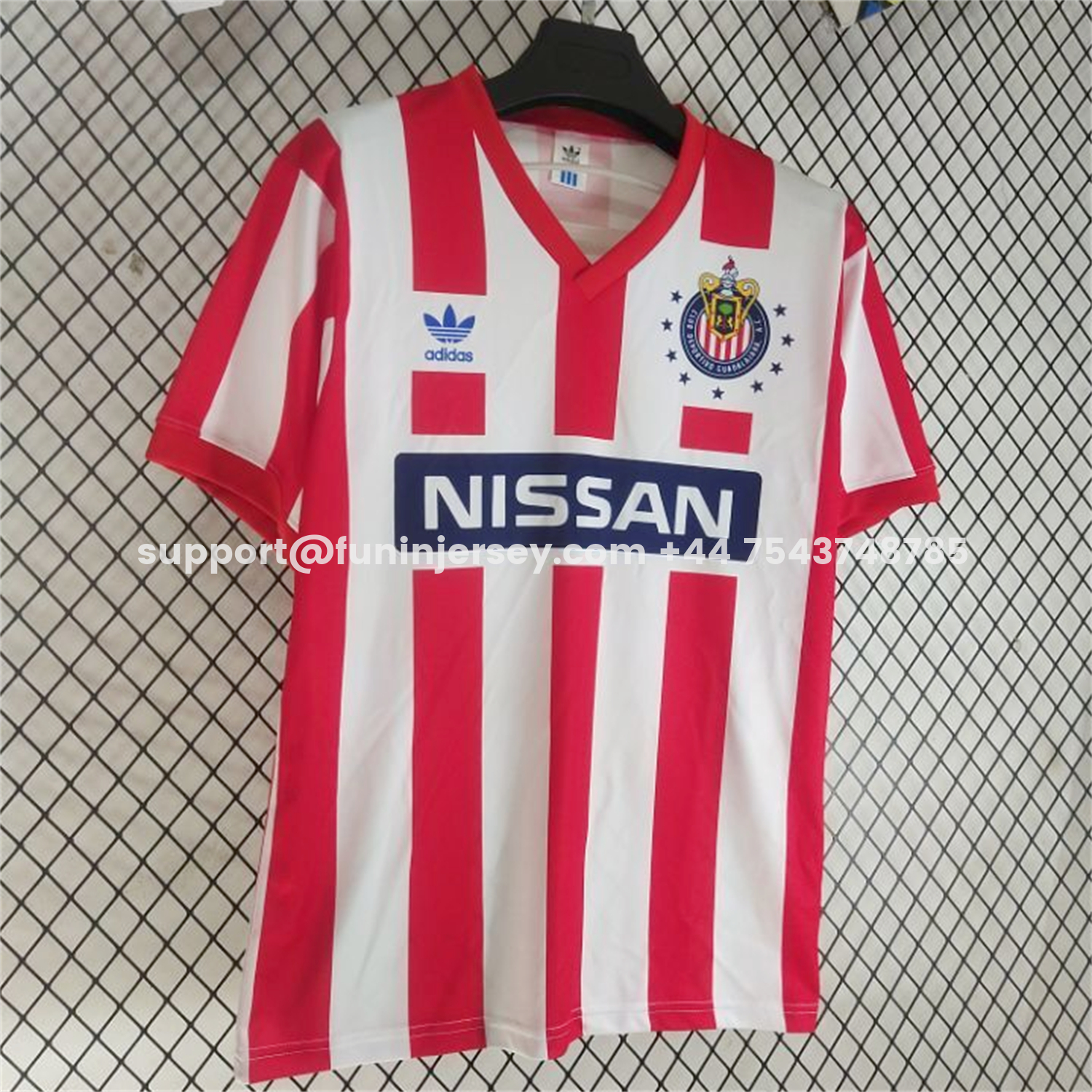 Funinjersey-Retro Chivas de Guadalajara 1990-91 Home Jersey