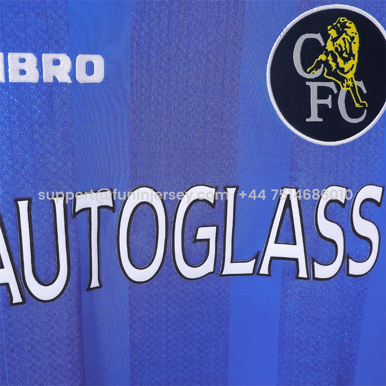 Funinjersey-Retro C.H.E.L.S.E.A 1997-99 Home Long Sleeves Jersey