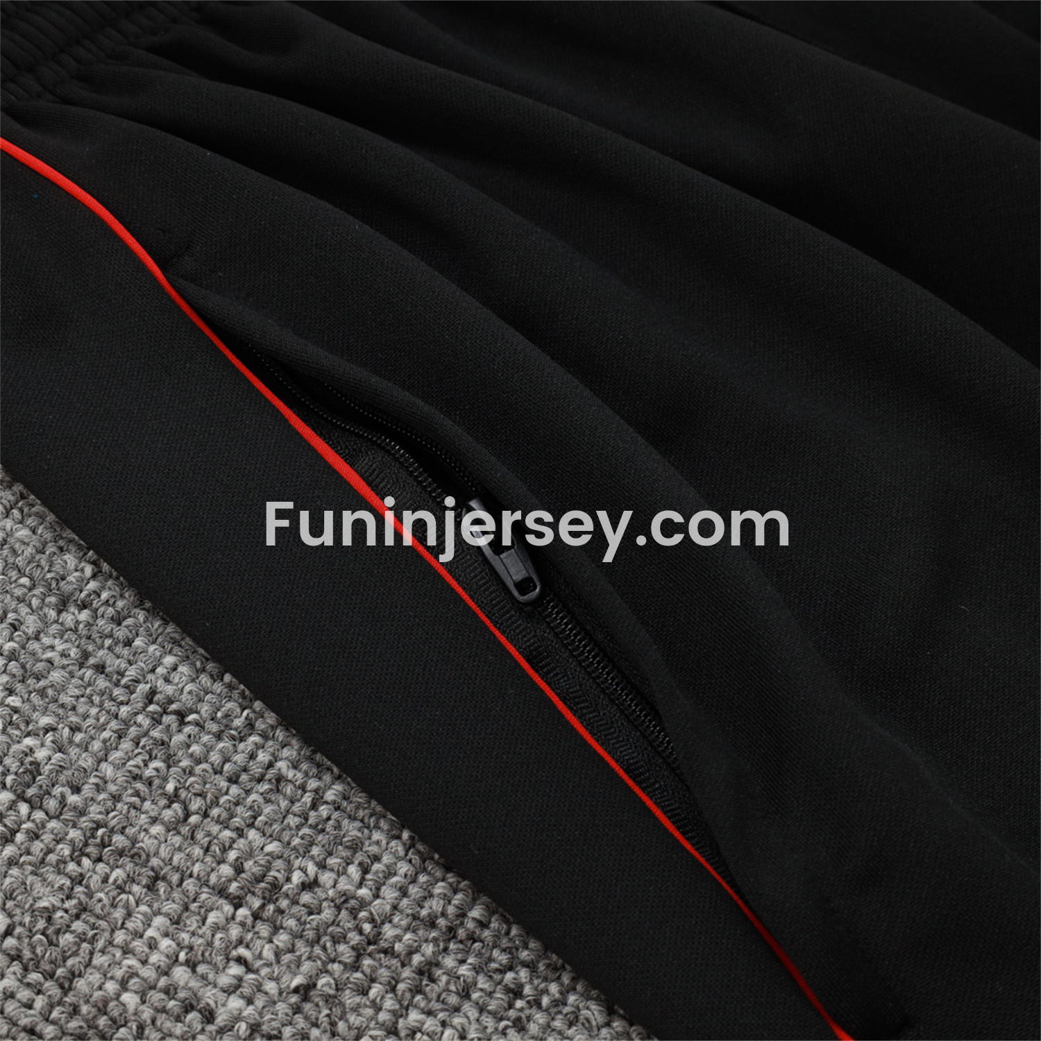 Funinjersey-Bayern Munich 25-26 Jacket Training Tracksuit - Army Green Top and Black Pants