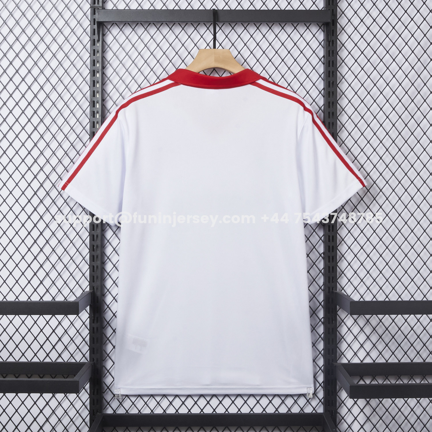 Funinjersey-Retro Hannover 96 1988-91 White Commemorative Jersey