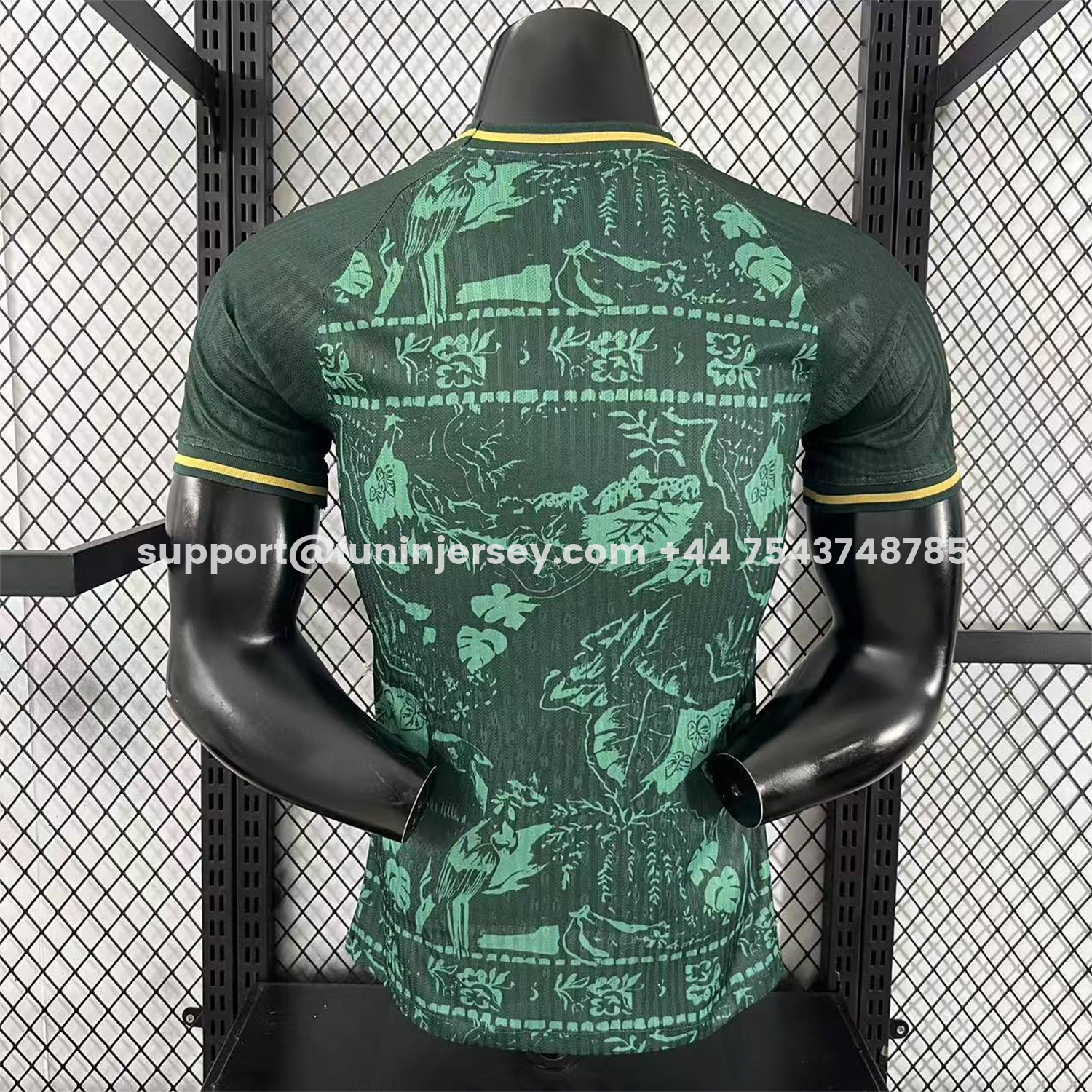 Funinjersey-Brazil 25-26 Green Leaves Jersey - Player Version