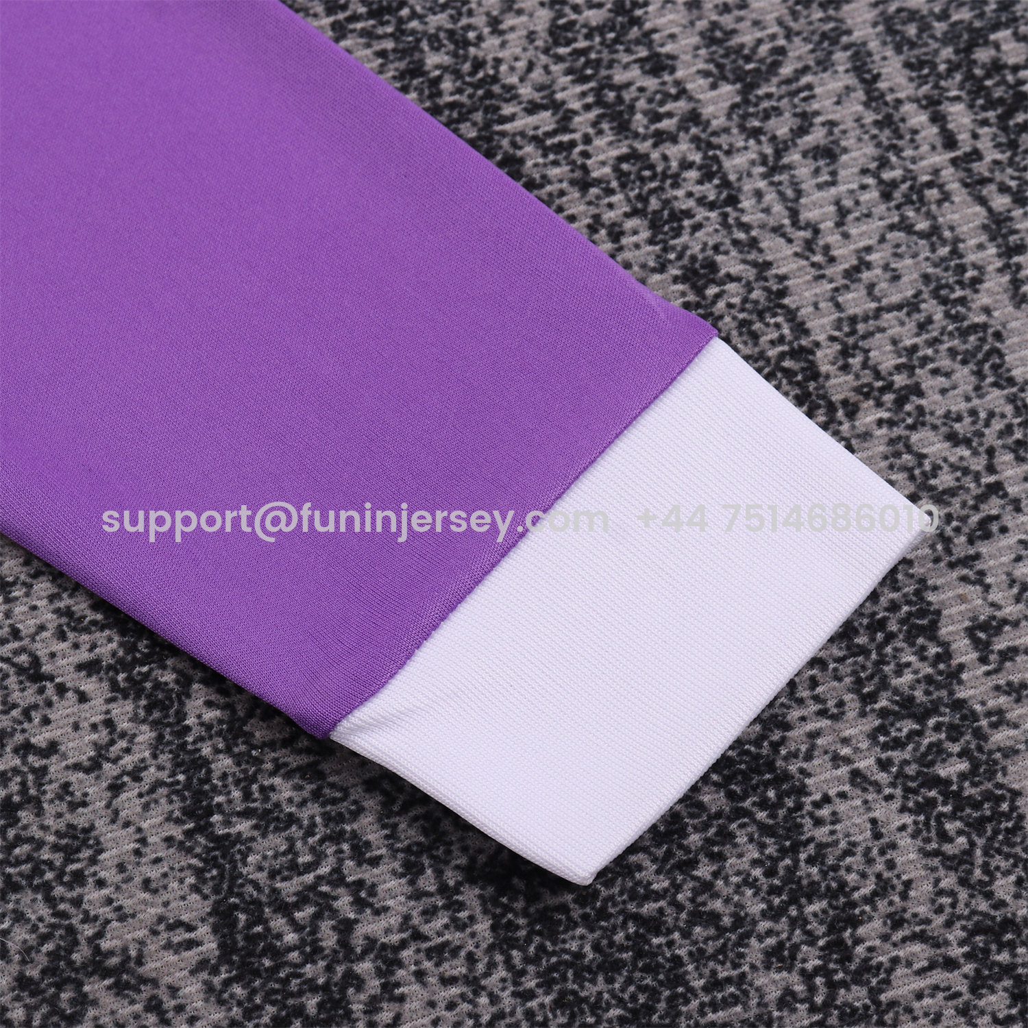 Funinjersey-Retro Real Madrid 16-17 Away Purple Long Sleeves Kids Kit