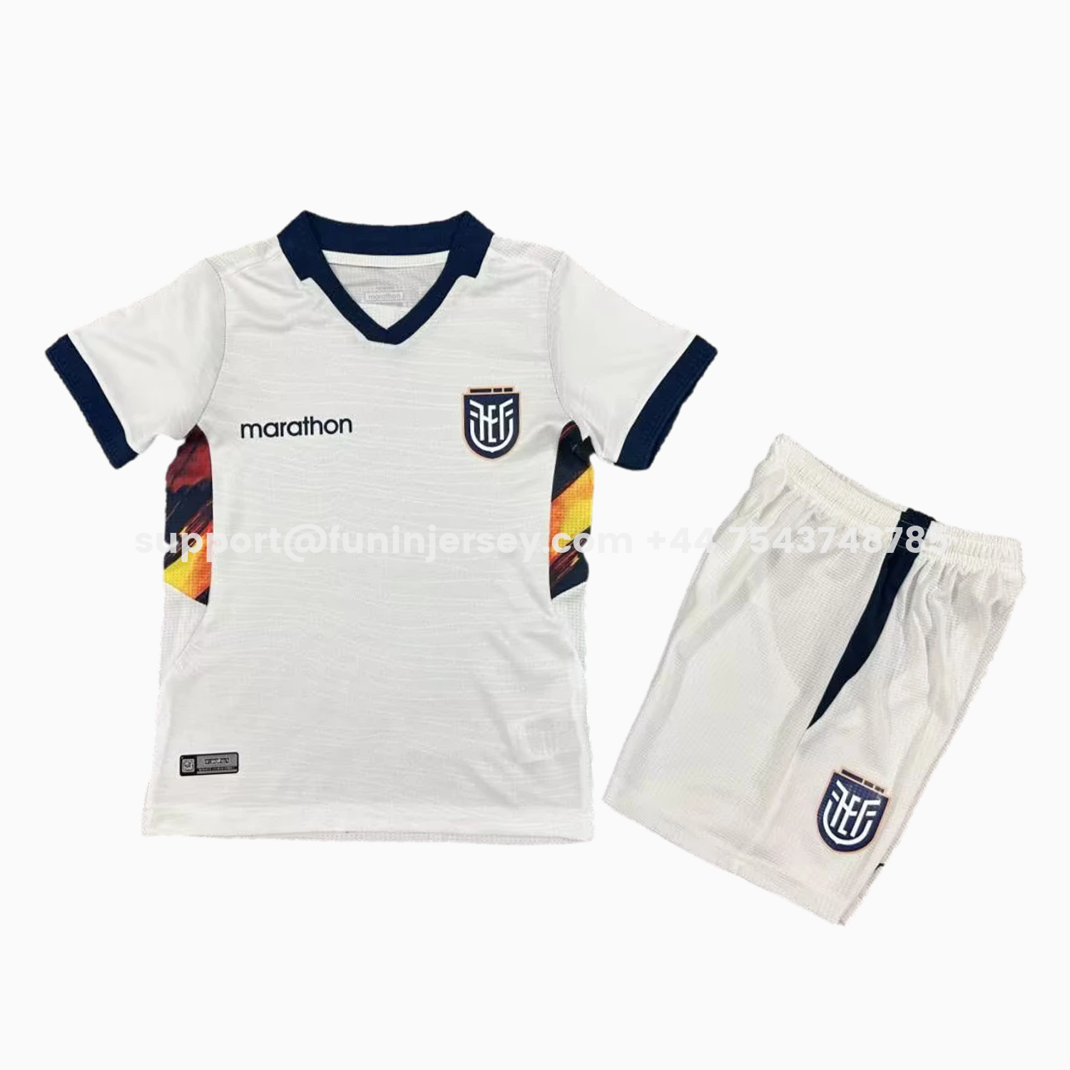 Funinjersey-Ecuador 2026 Third Kids Kit