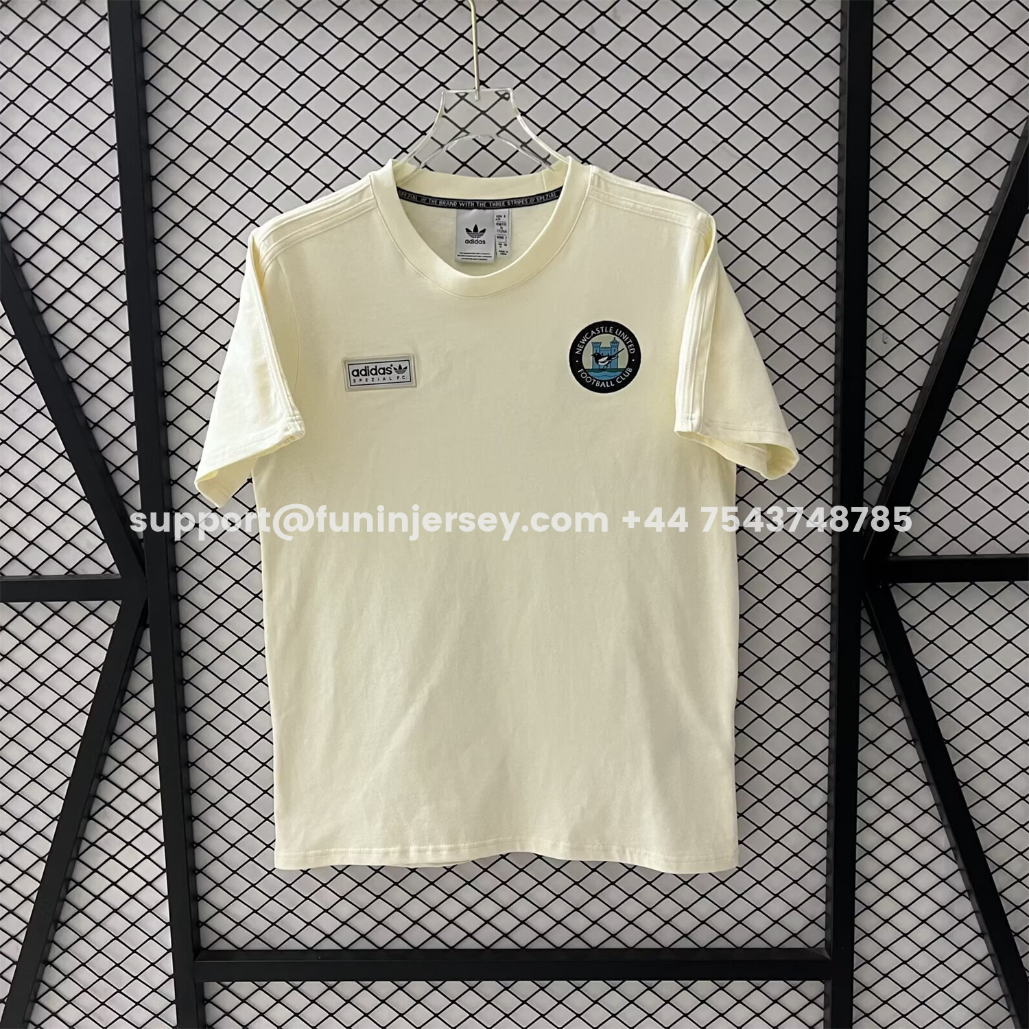 Funinjersey-Newcastle United 25-26 Beige Casual Shirt