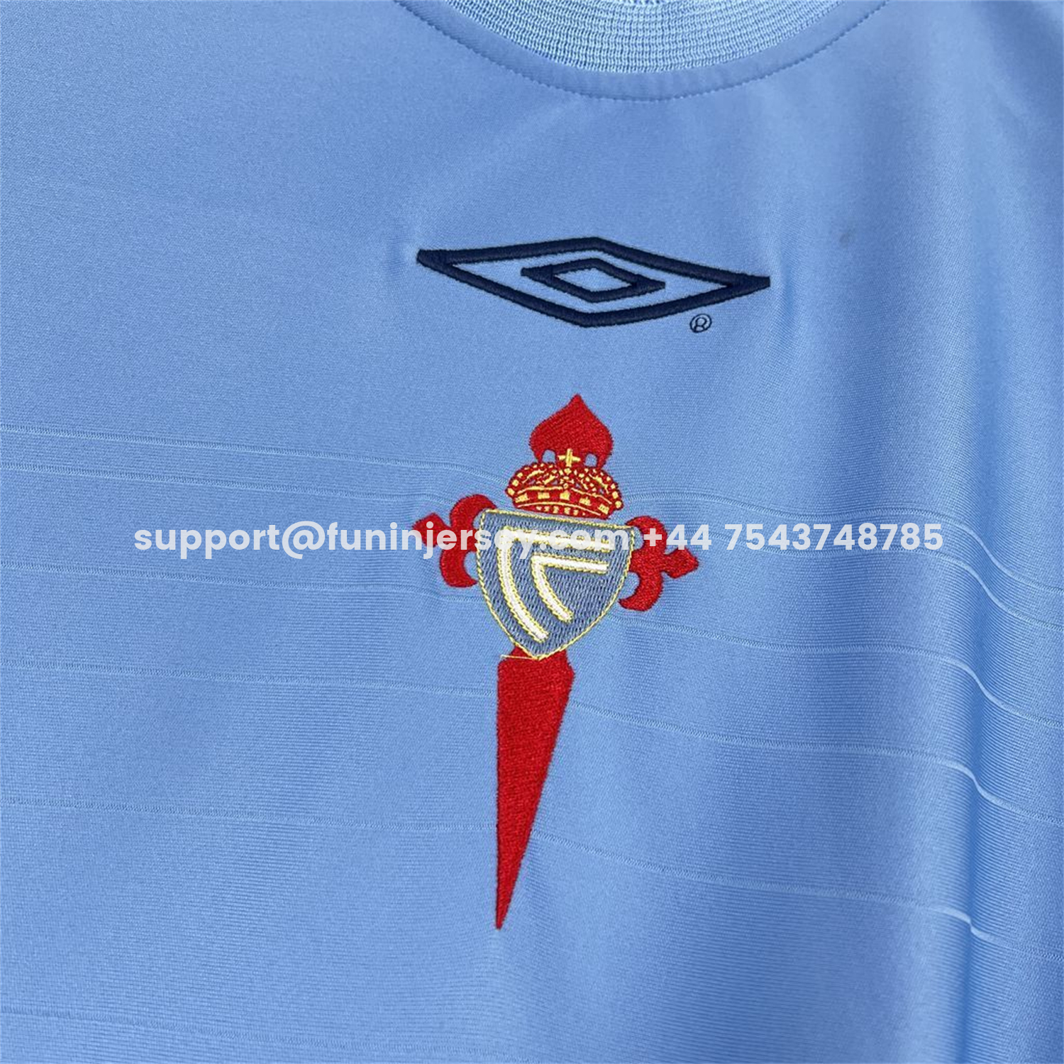Funinjersey-Retro Celta Vigo 2004-05 Home Jersey