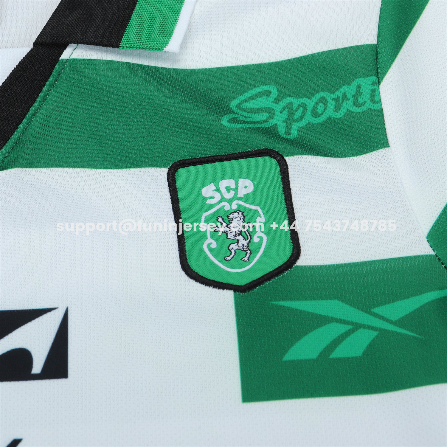 Funinjersey-Retro Sporting CP 1999-00 Home Kids Kit