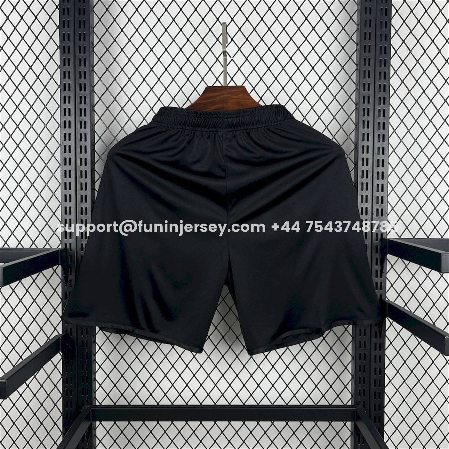 Funinjersey-Venezia 2026 Home Black Shorts - Fans Version
