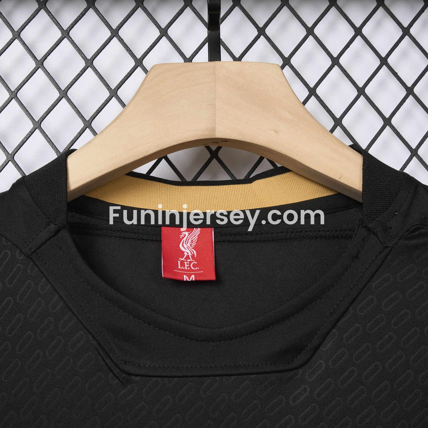 Funinjersey-Liver.pool 25-26 Istanbul 2005 Anniversary Black Jersey - Fans Version