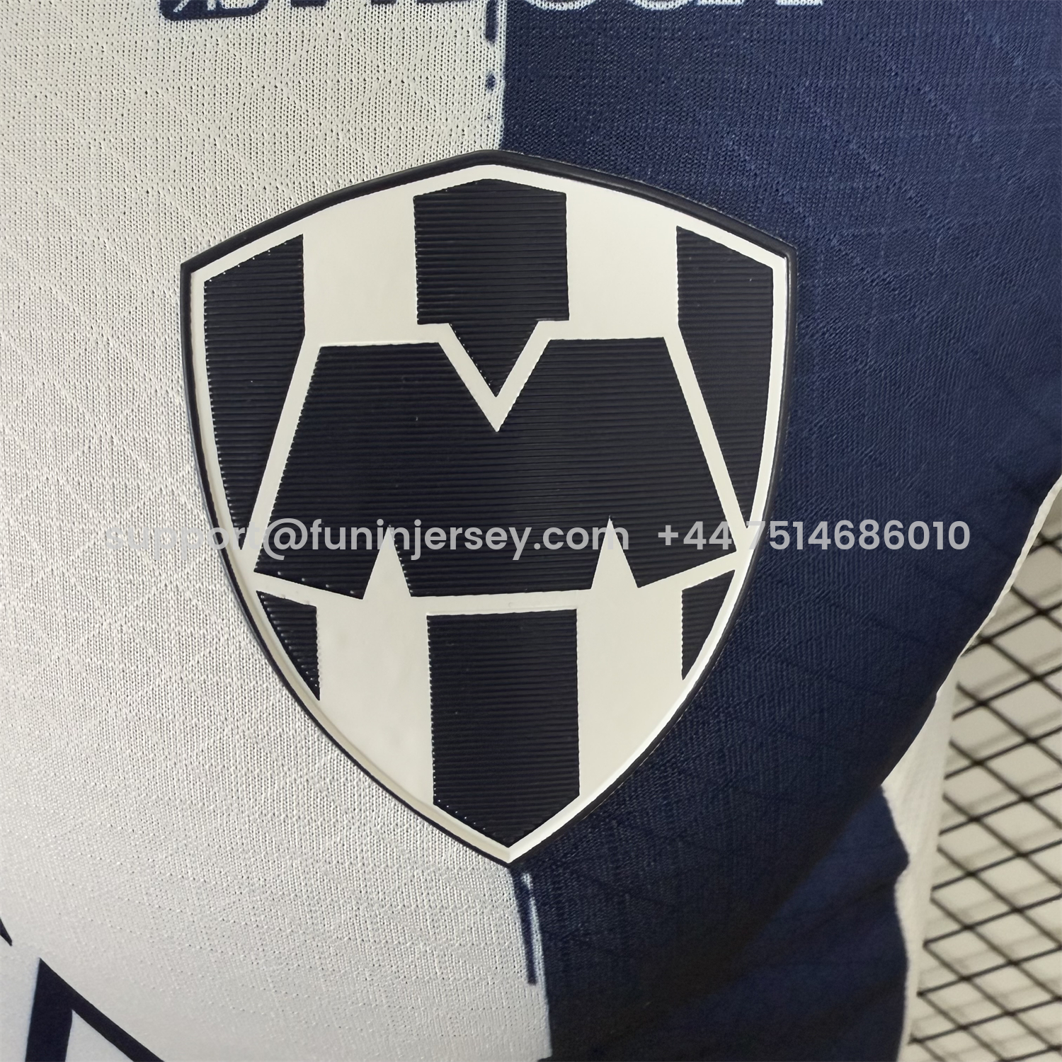 Funinjersey-Rayados Monterrey 25-26 Home Stripes Jersey - Player Version