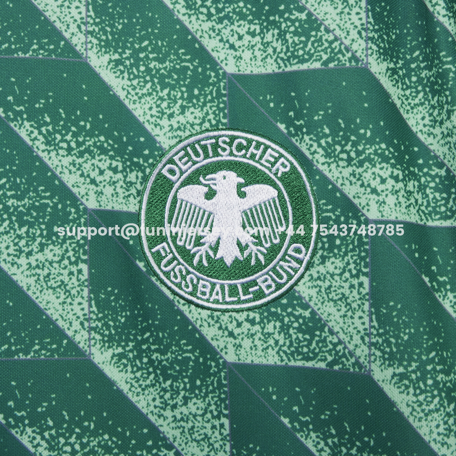 Funinjersey-Retro Germany 1990 Away Green Jersey