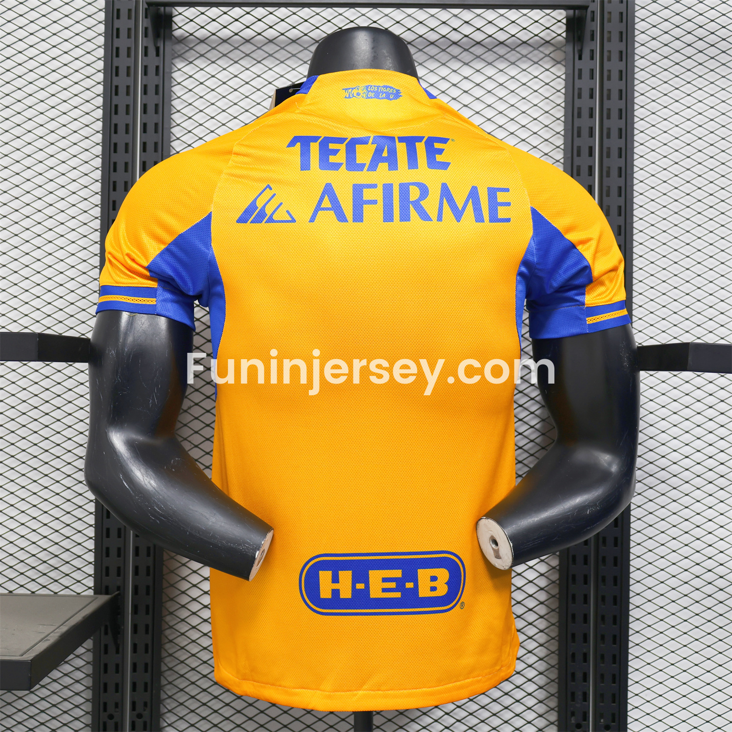 Funinjersey-Tigres UANL 25-26 Home Jersey - Player Version