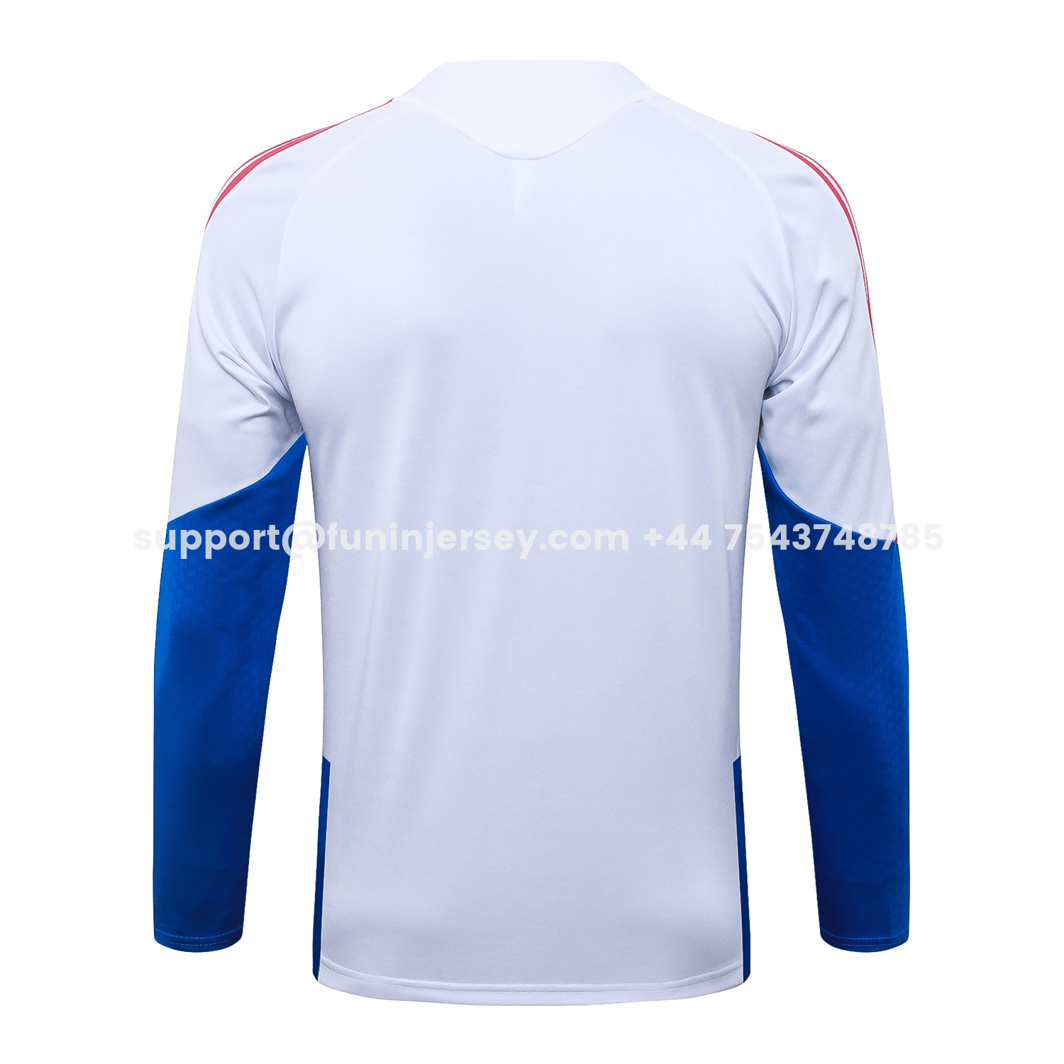 Funinjersey-Colombia 2026 Long Sleeve Training Set - White Top & Black Pants