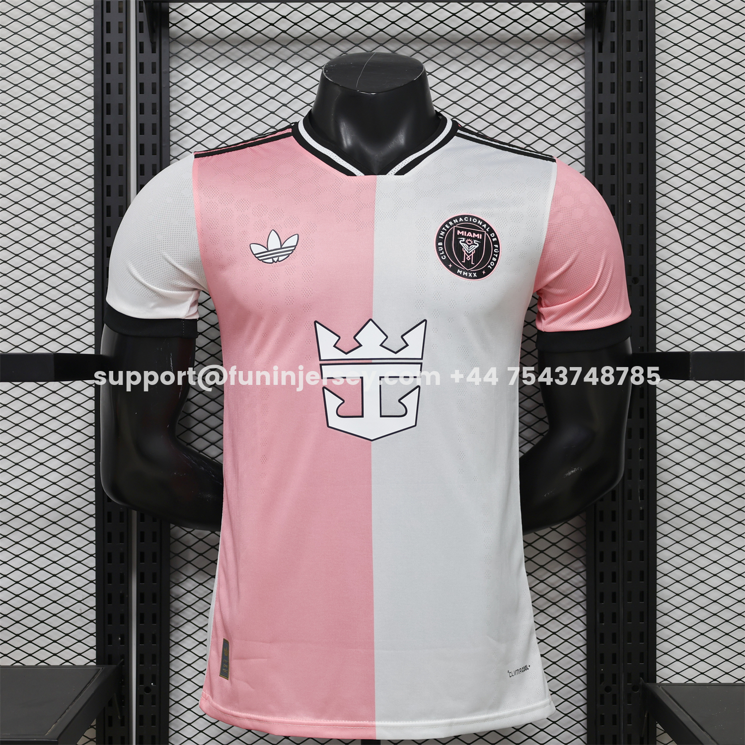Funinjersey-INT M.A.M 26-27 Pink White Special Jersey - Player Version
