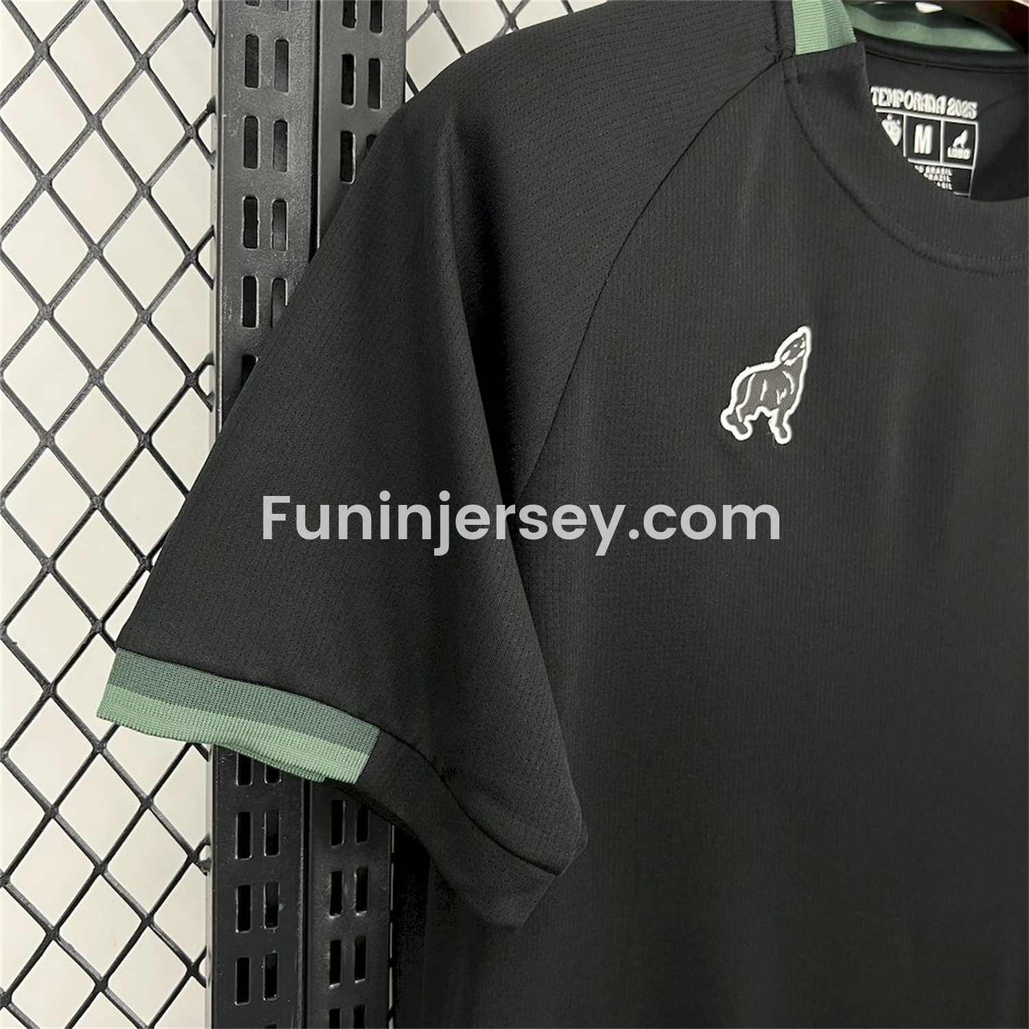Funinjersey-Paysandu 25-26 Black Training Unsponsored Jersey - Fans Version