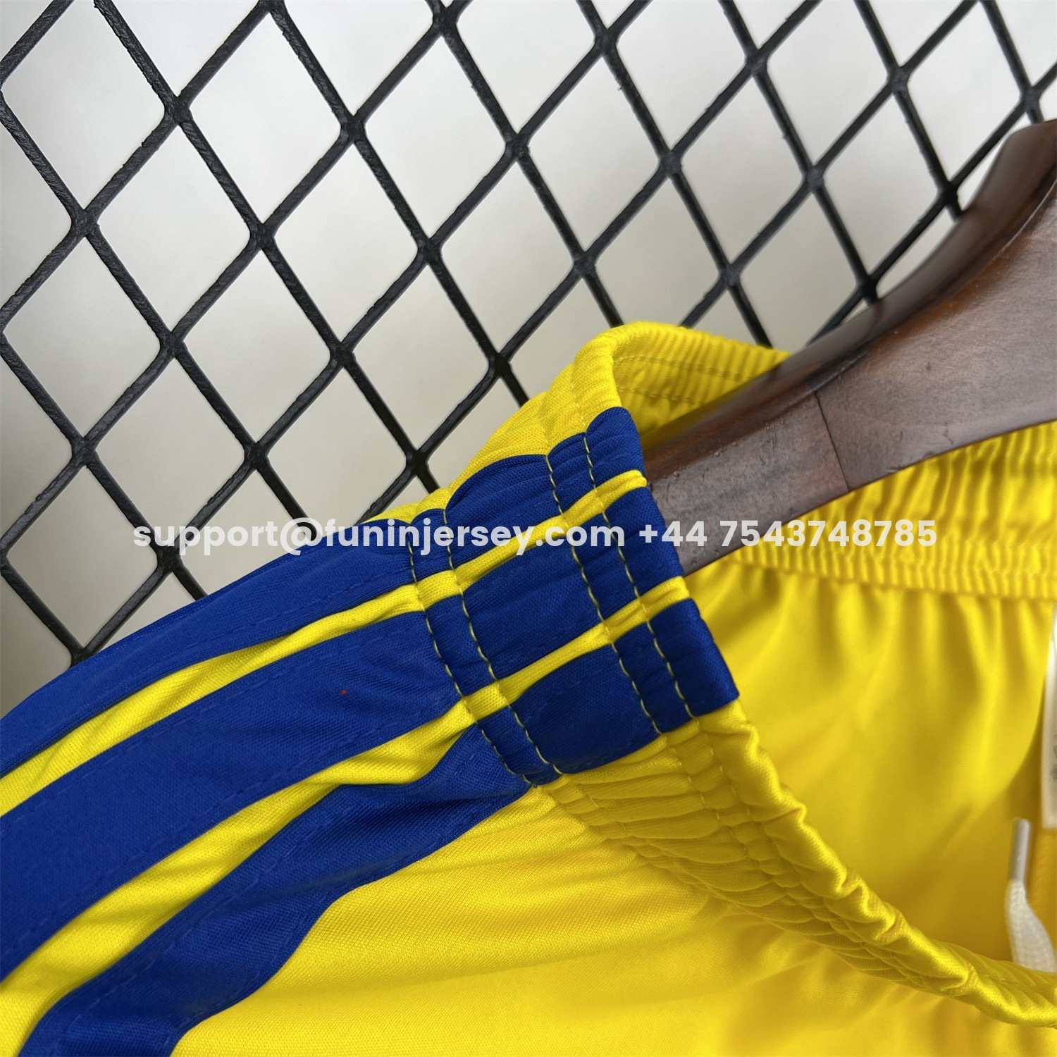 Funinjersey-Sweden 2026 Yellow Shorts - Fans Version