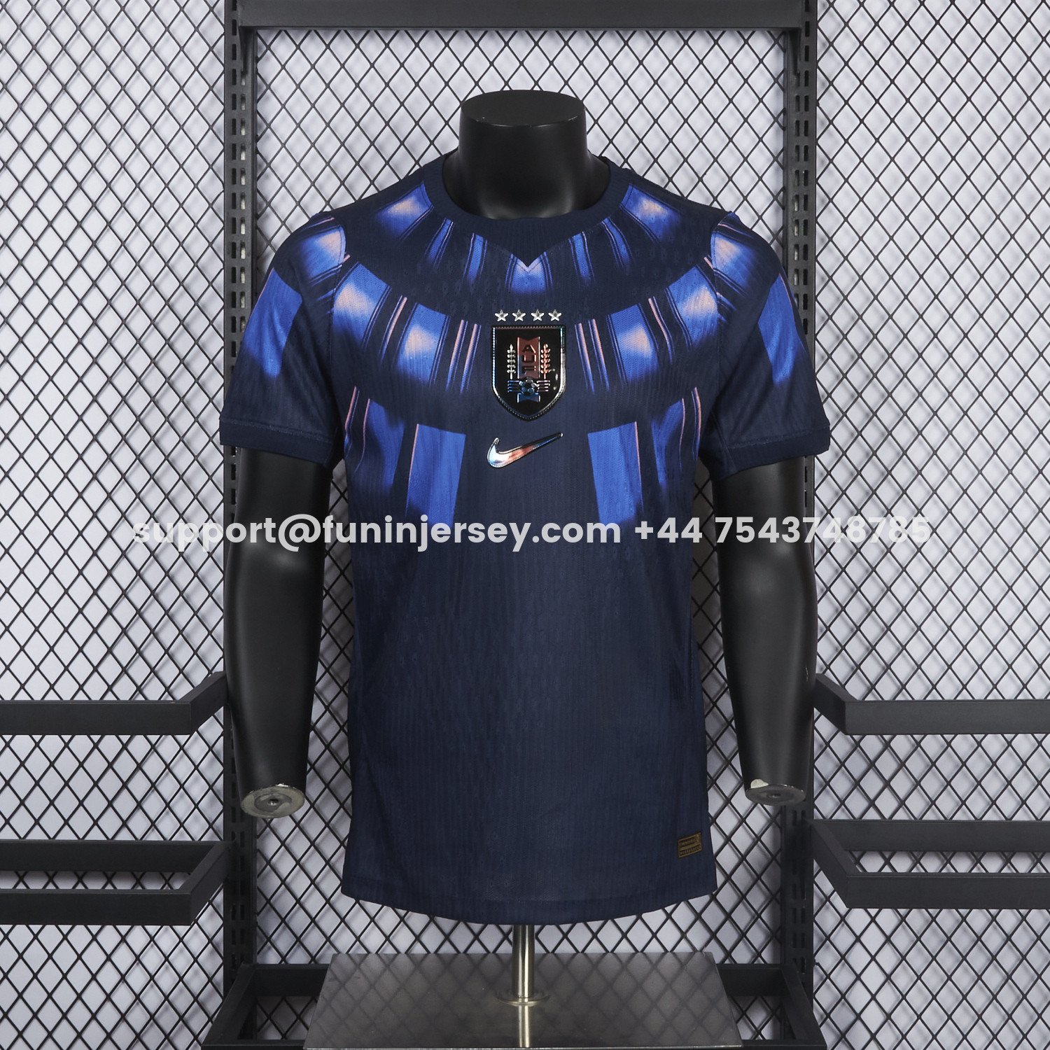 Funinjersey-Uruguay 2026 Away Jersey - Player Version