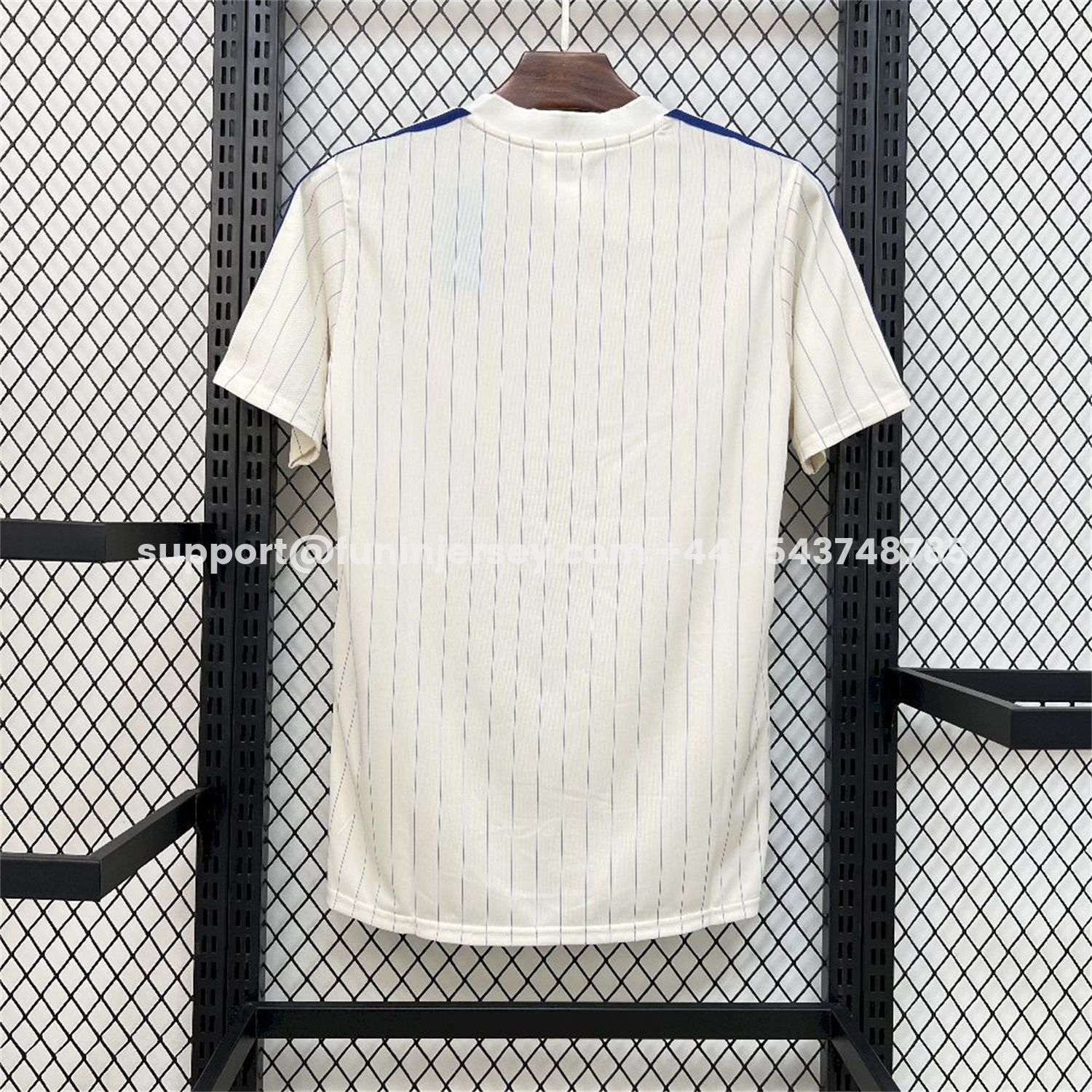 Funinjersey-C.H.E.L.S.E.A 25-26 Trefoil White Travel Jersey - Fans Version